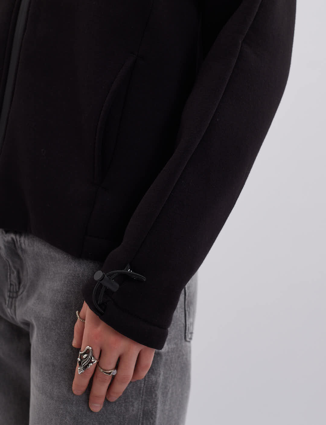 Картинка Худі Voyager чорне