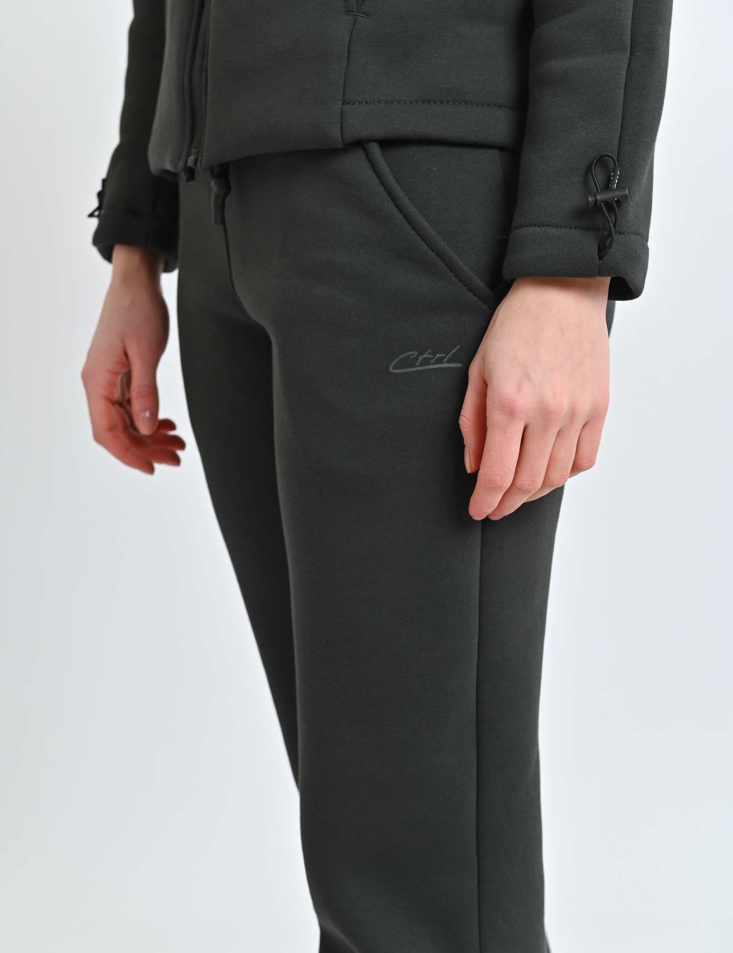 Картинка Штани темно-зелені