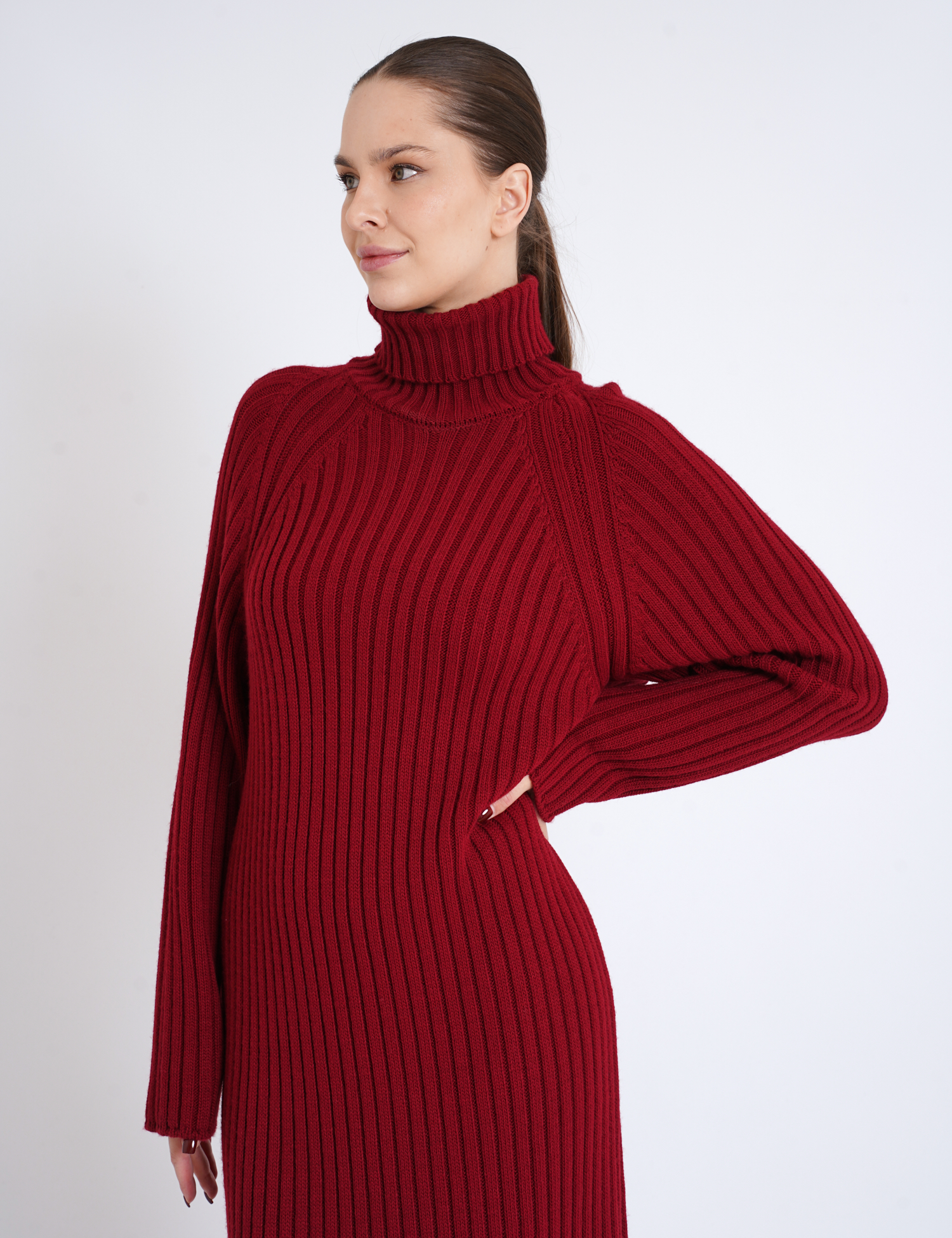 Картинка Сукня бордова