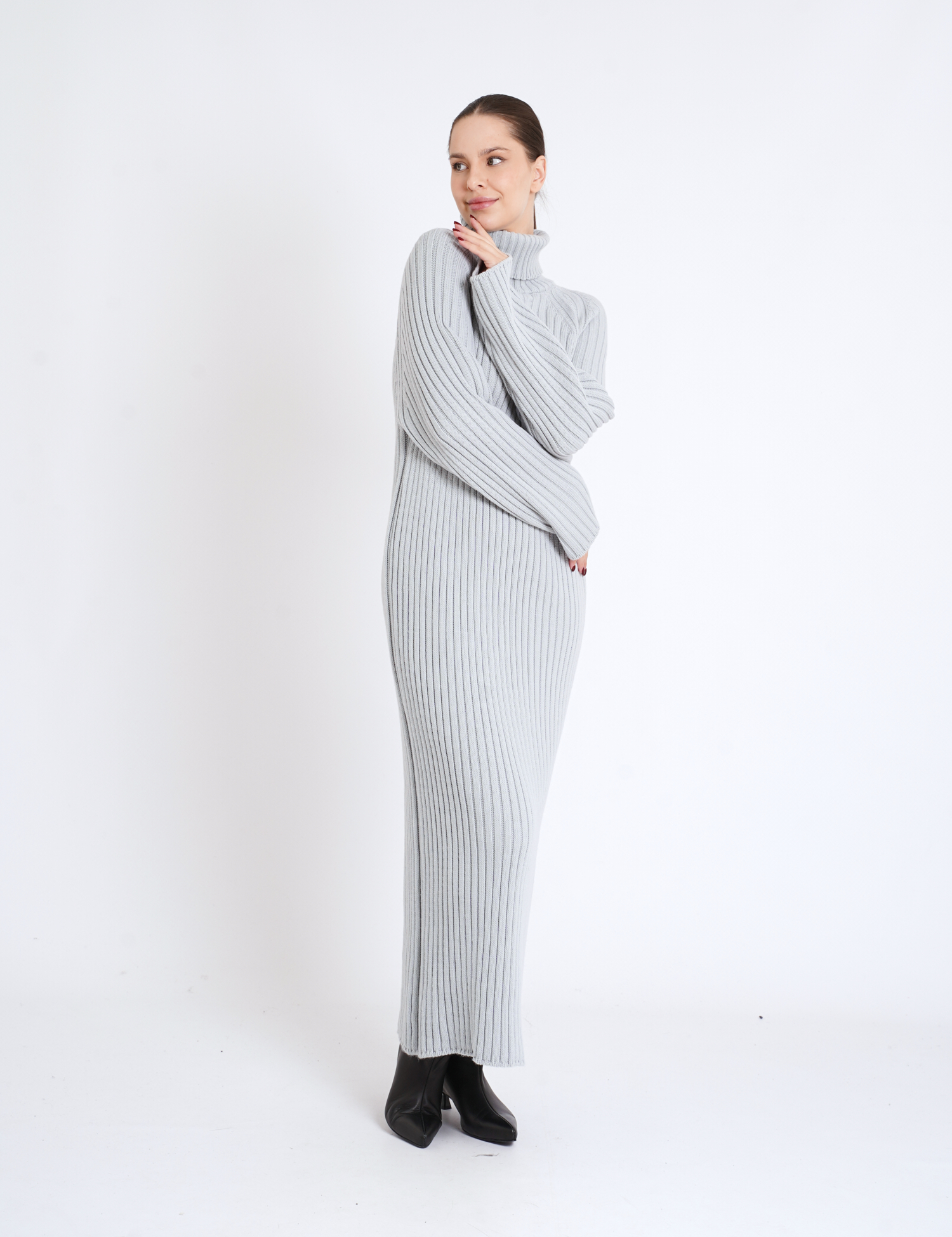 Картинка Сукня сіра