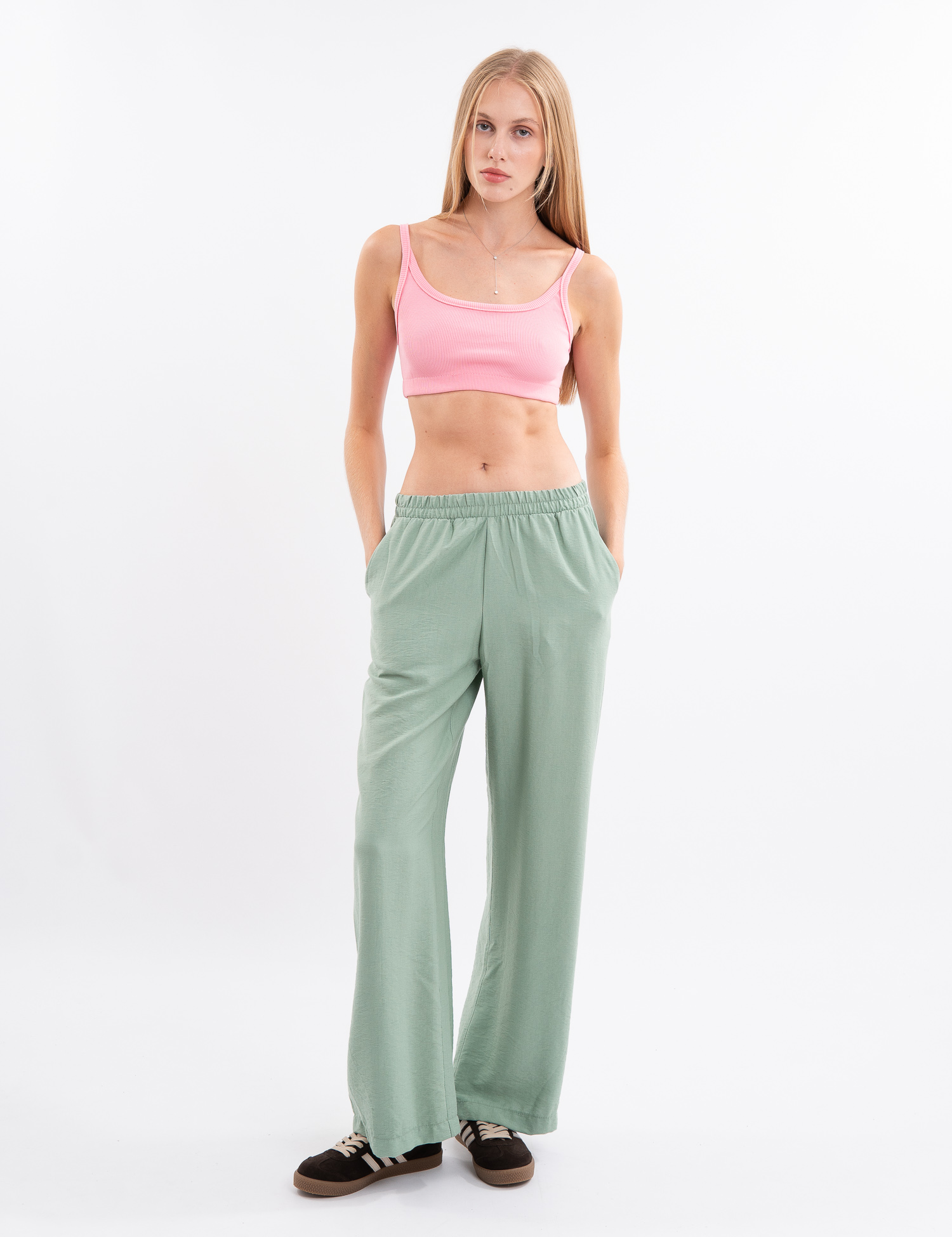 Картинка Штани темно-зелені 