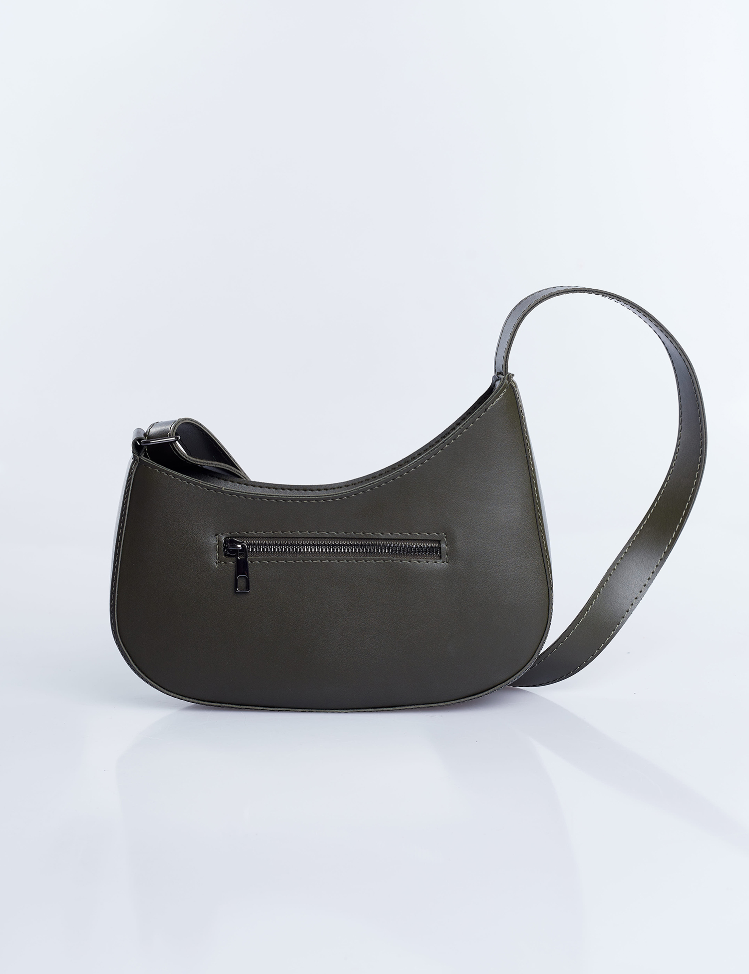 Картинка Сумка зелена з екошкіри