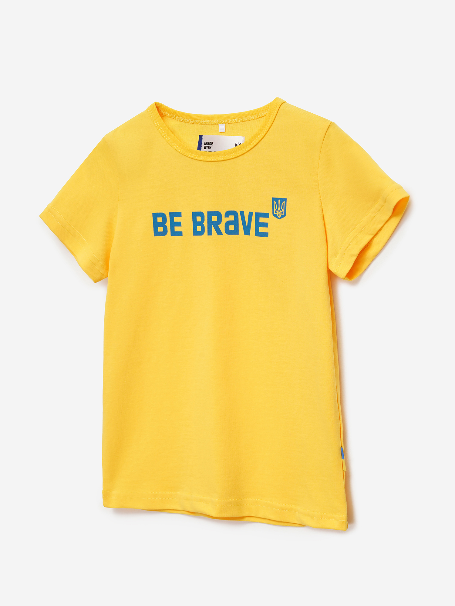 Картинка Футболка "Bravery" жовта для хлопчиків