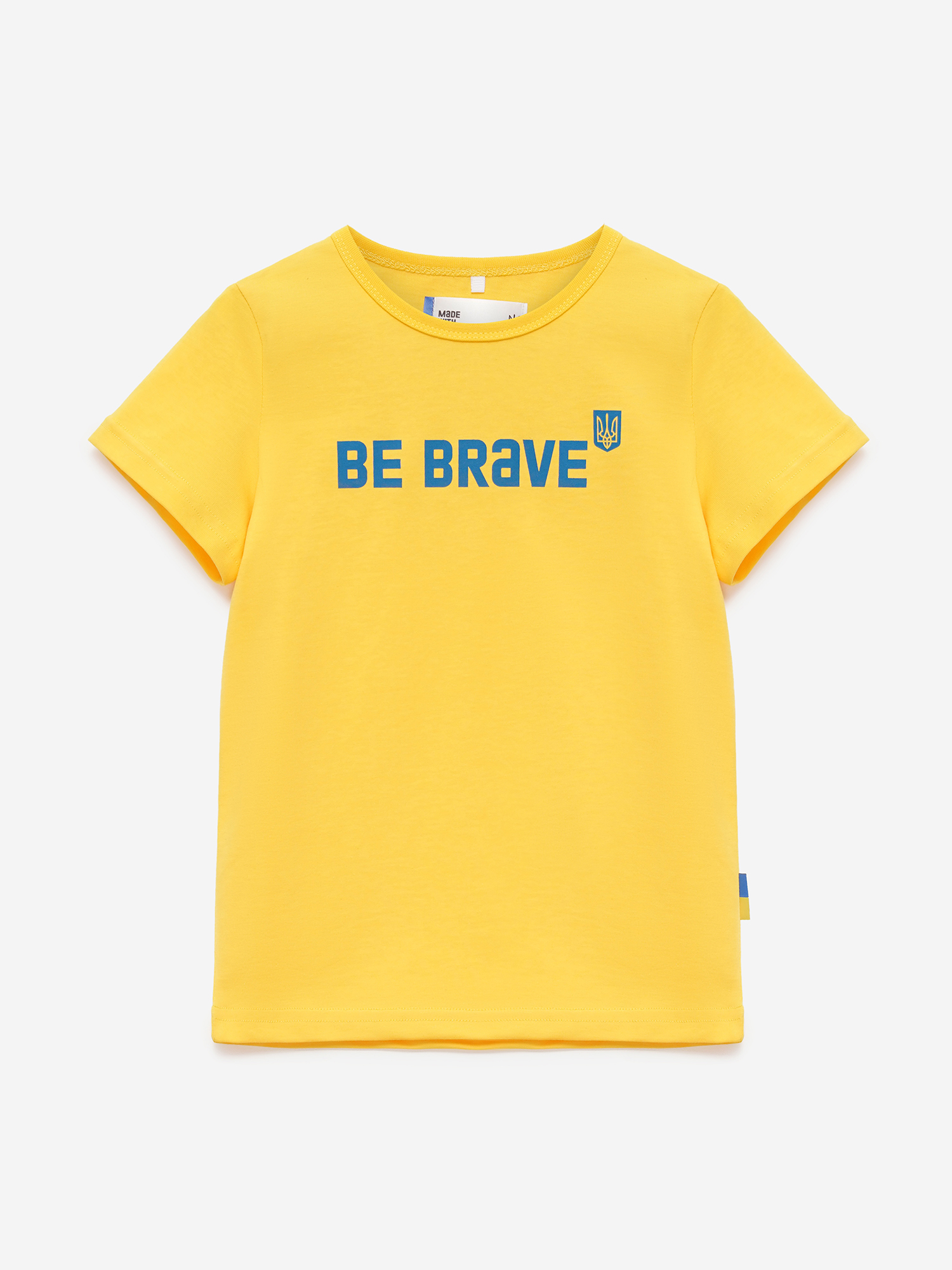 Картинка Футболка "Bravery" жовта для хлопчиків