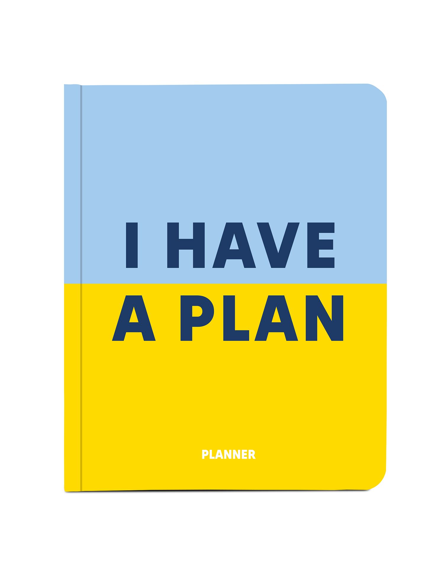 Картинка Пленер "I HAVE A PLAN" блактно-жовтий
