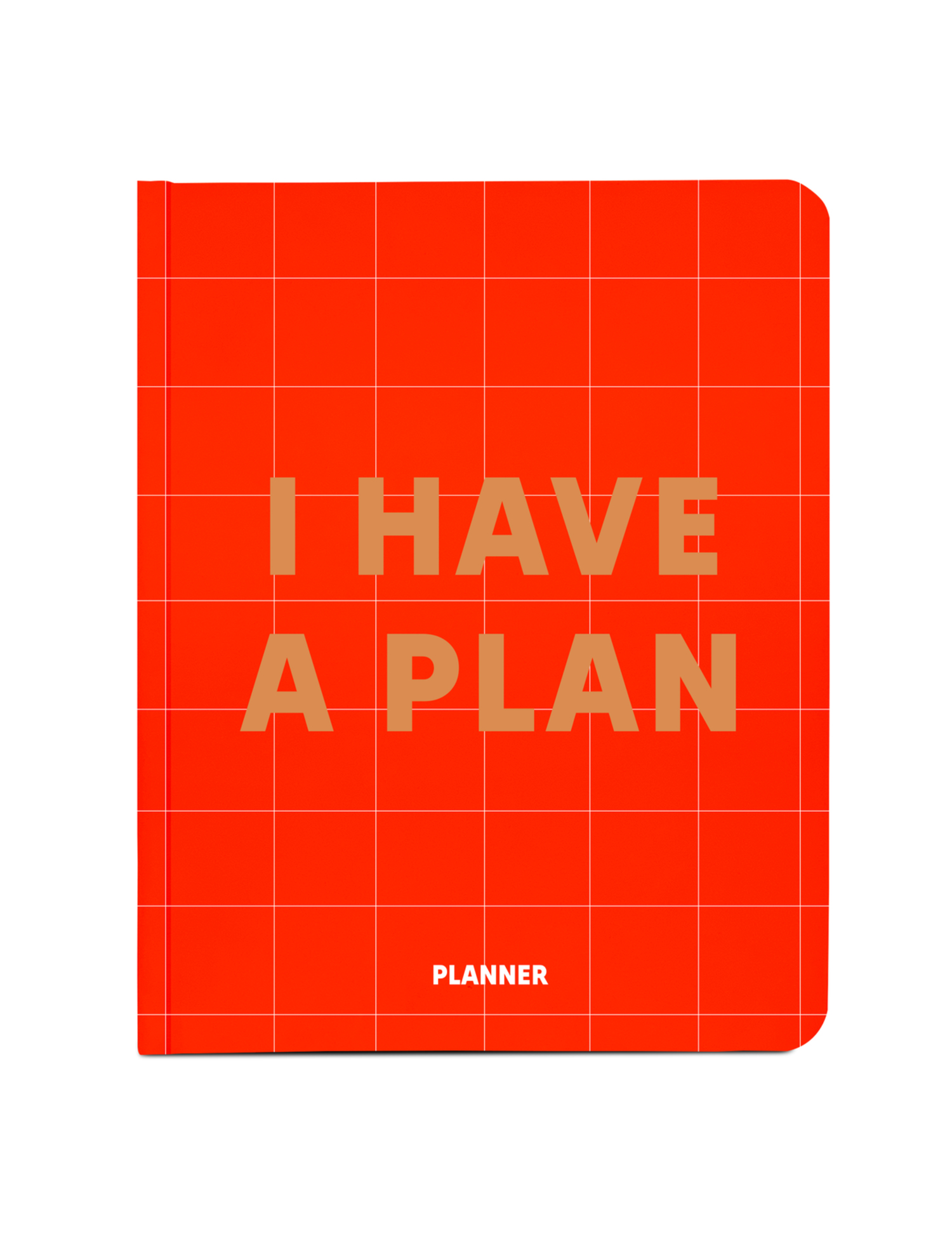 Картинка Планер «I HAVE A PLAN» червоний