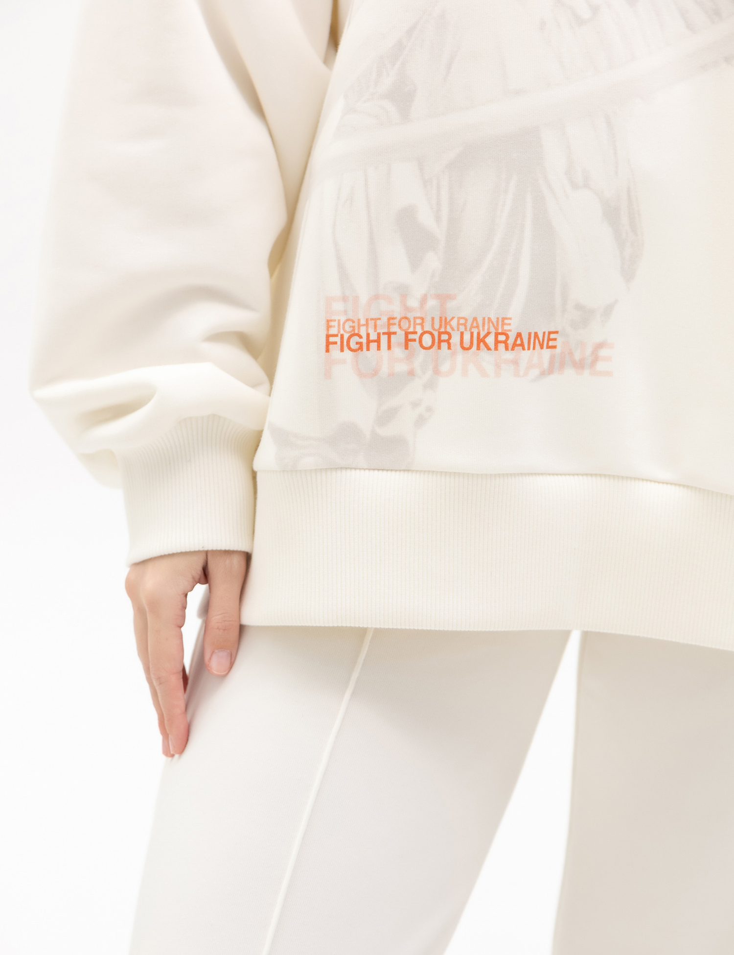 Картинка Світшот "FIGHT FOR UKRAINE"