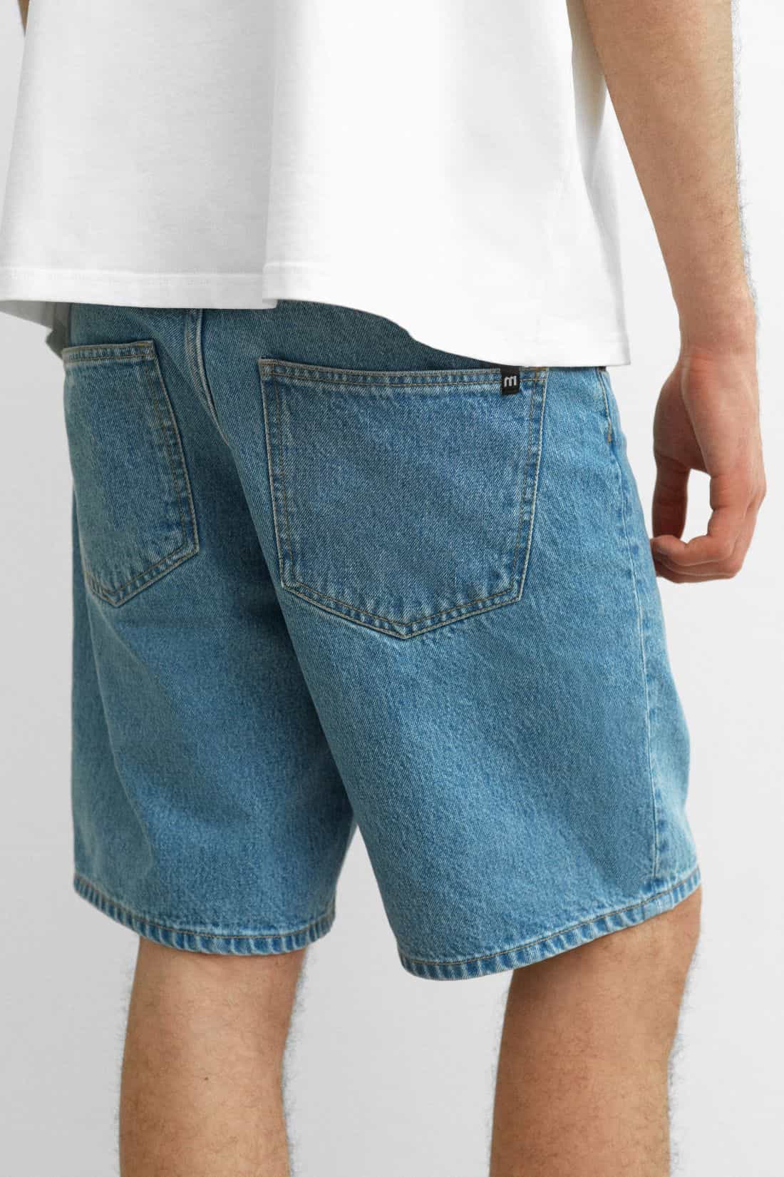 Картинка Блакитні джинсові шорти