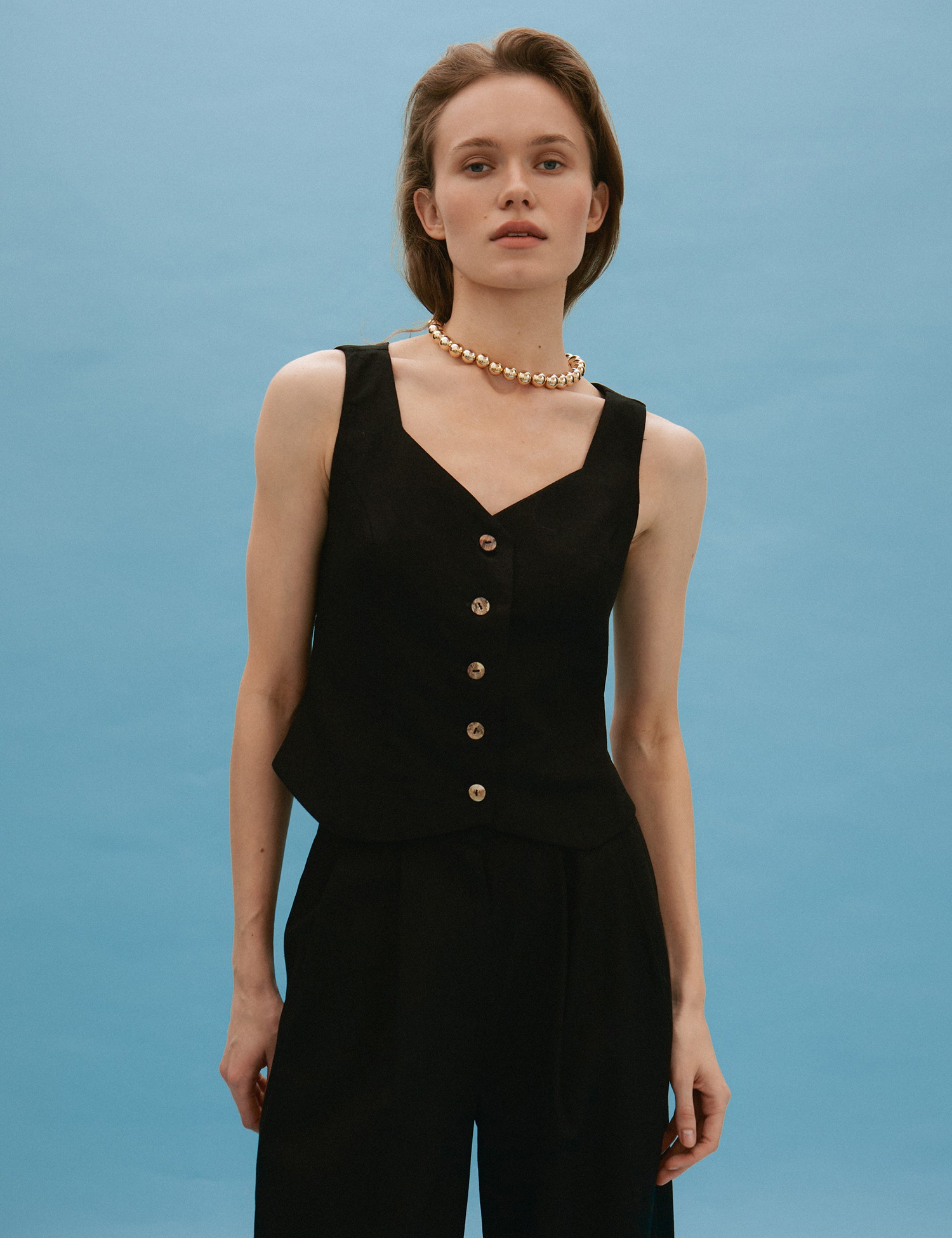 Картинка Жилет чорний