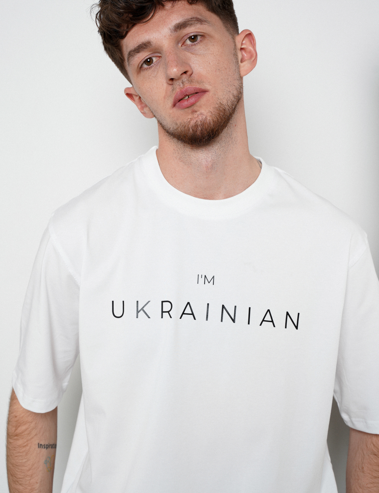 Картинка Біла футболка "I'm Ukrainian"