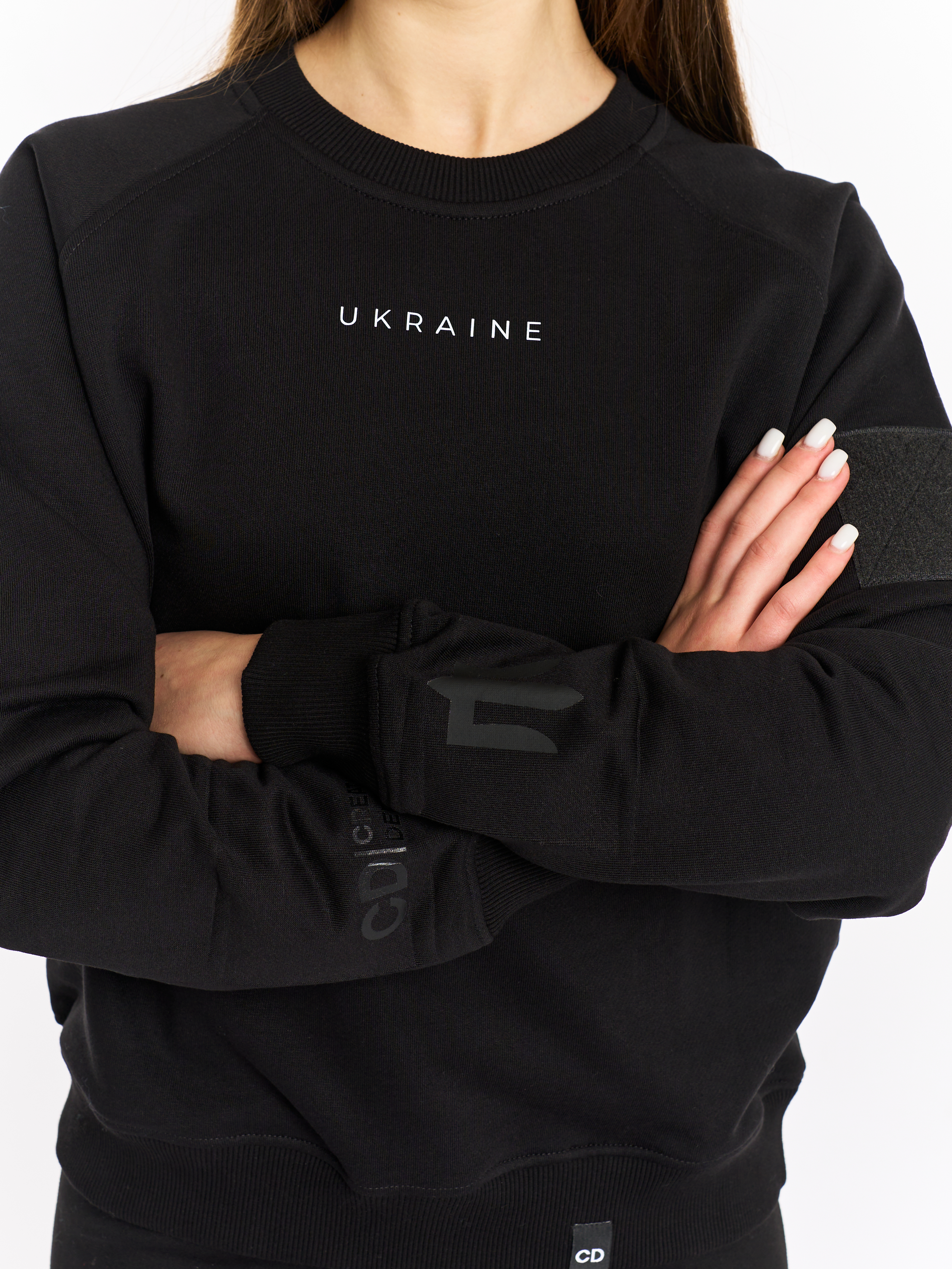 Картинка Світшот "Ukraine" чорний