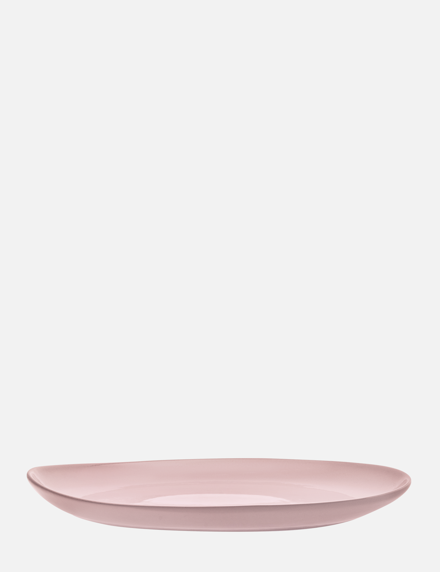Картинка Рожева овальна тарілка