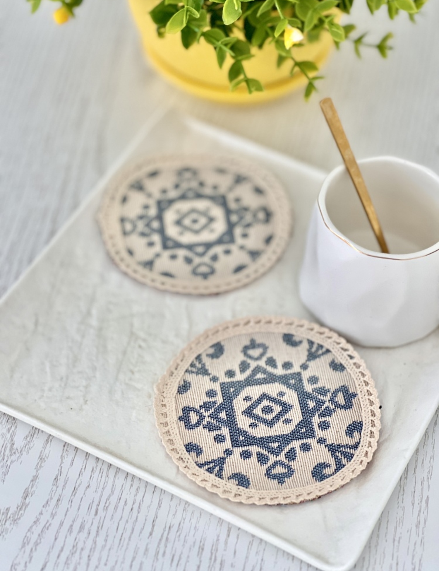 Картинка Набір вишитих серветок 