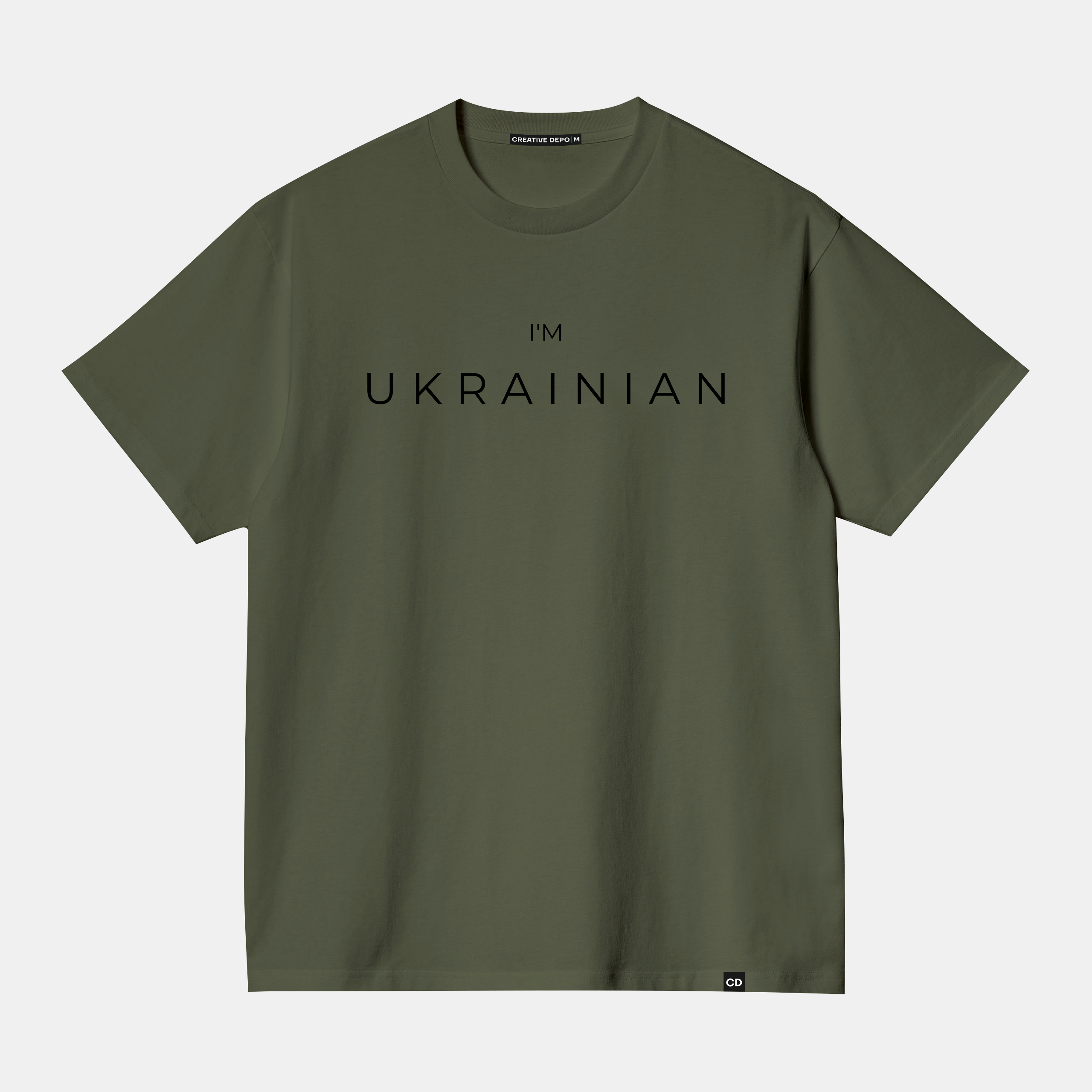 Картинка Зелена футболка "I'm Ukrainian"