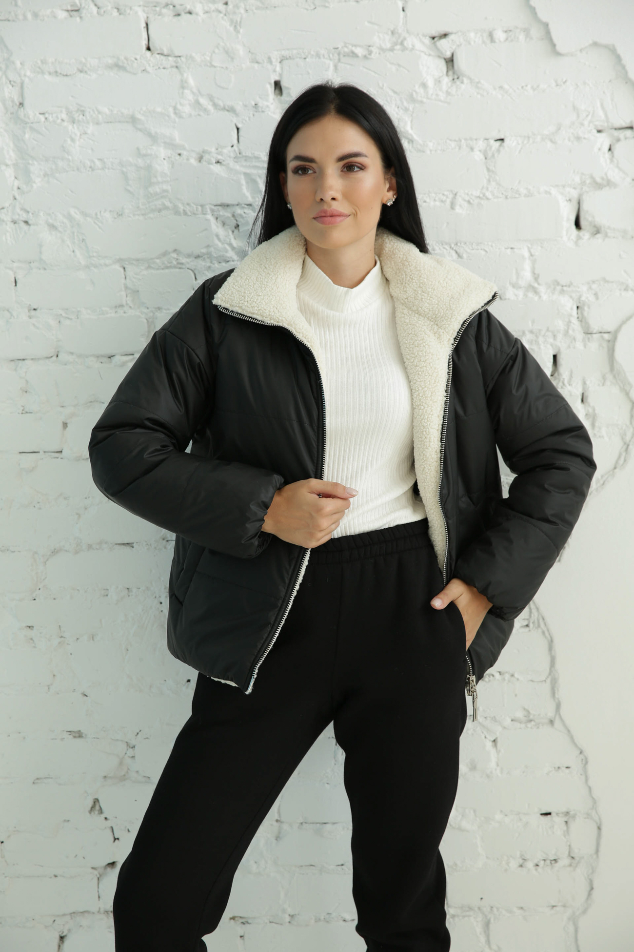 Картинка Чорна куртка