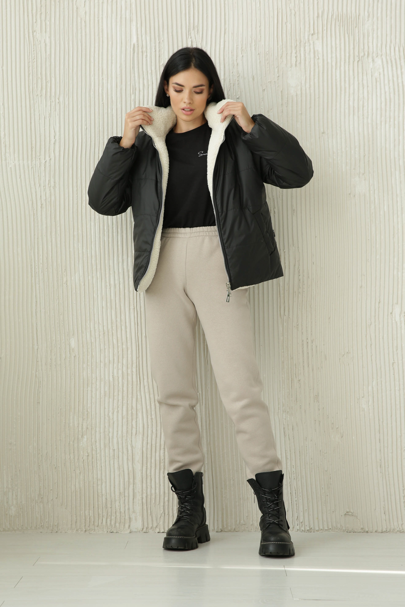 Картинка Чорна куртка