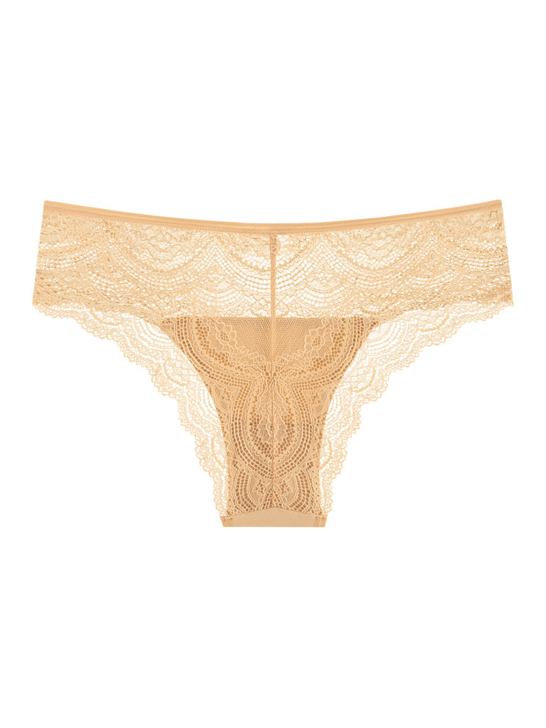 Картинка Бежеві труси бразиліна з бавовни