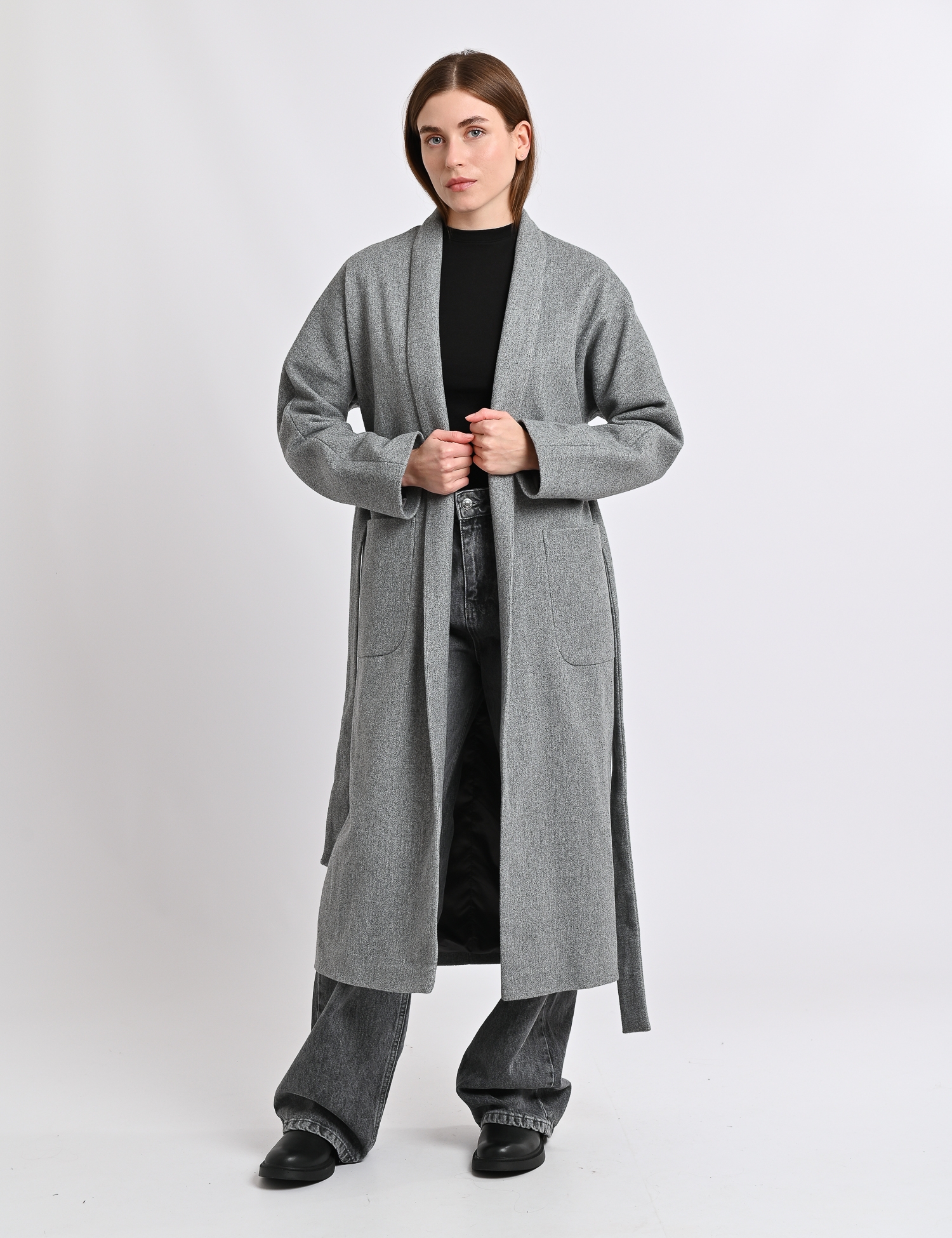 Картинка Пальто сіре