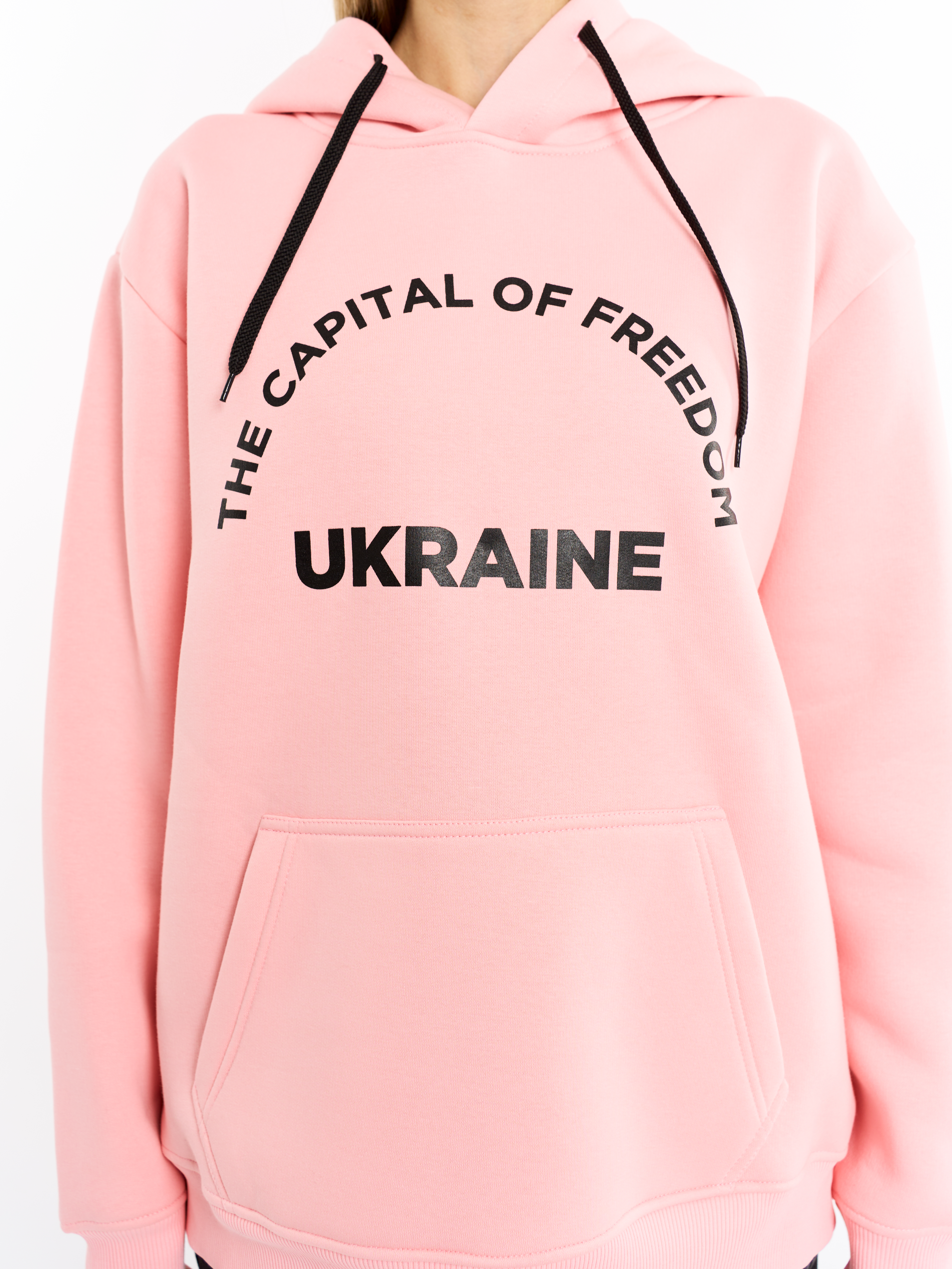 Картинка Рожевий худі "Ukraine"