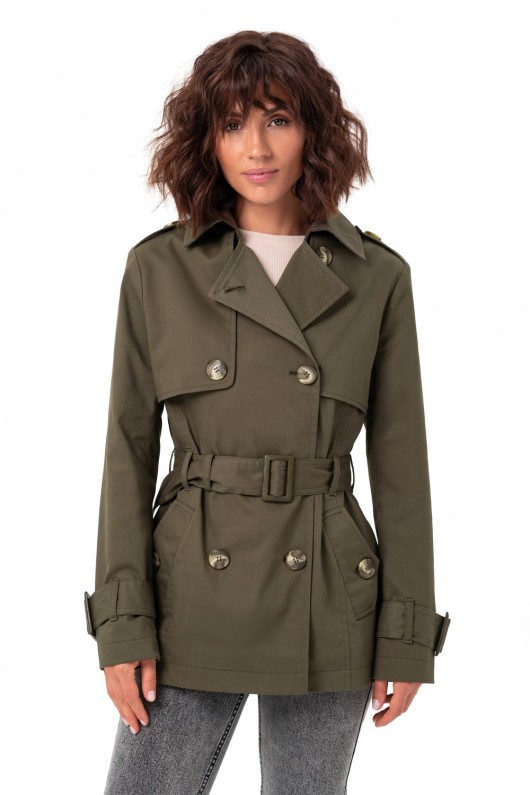 Картинка Темно-зелений плащ