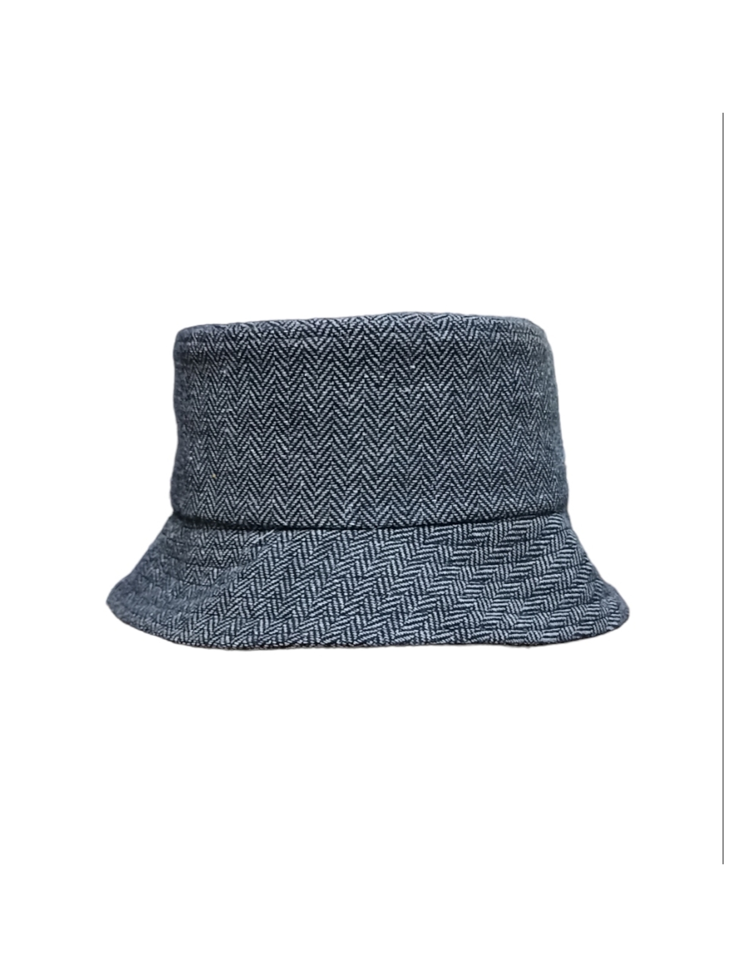 Картинка Панама сіра з візерунком ялинка