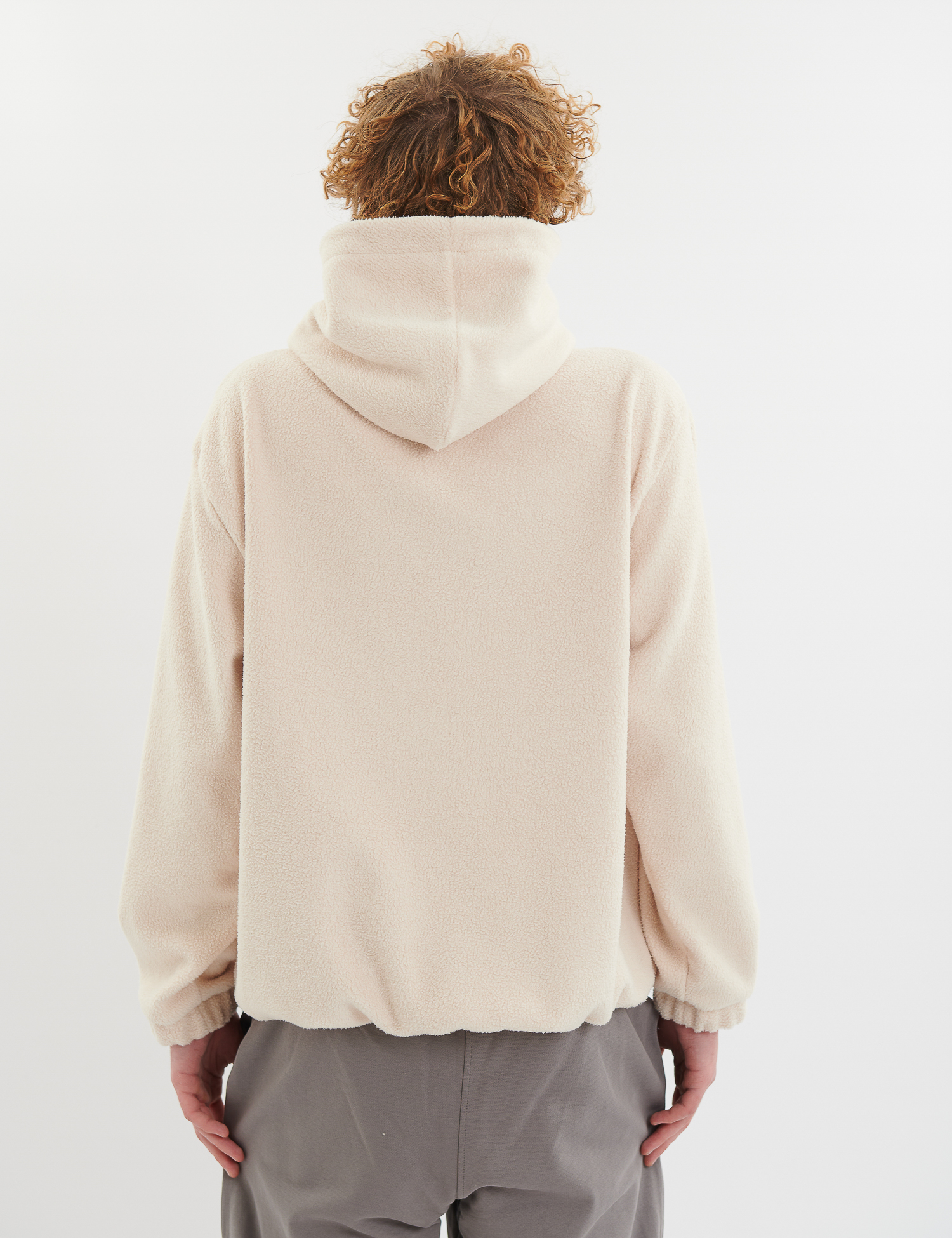 Картинка Бежевий пухнастий худі