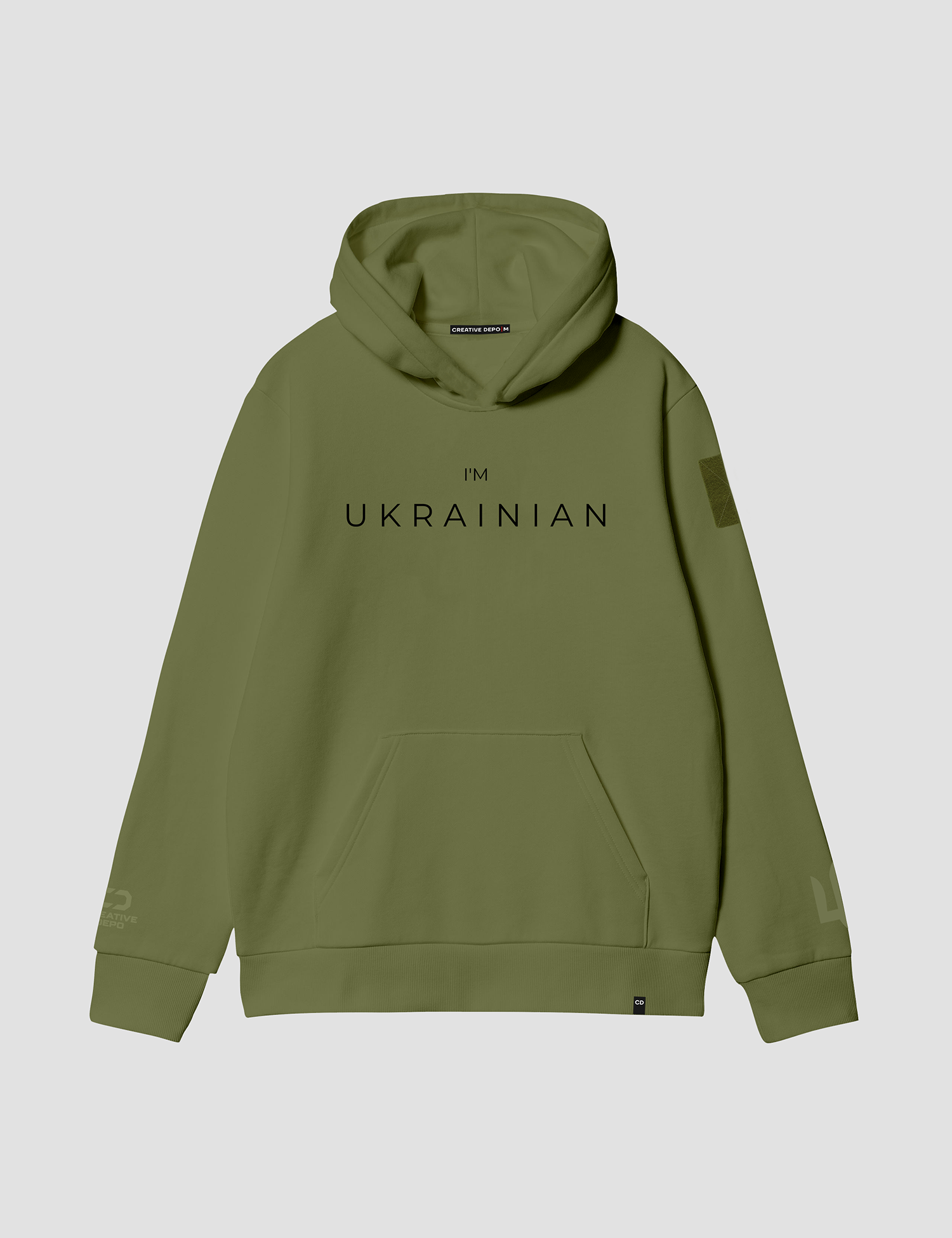Картинка Худі "I'm Ukrainian" зелене