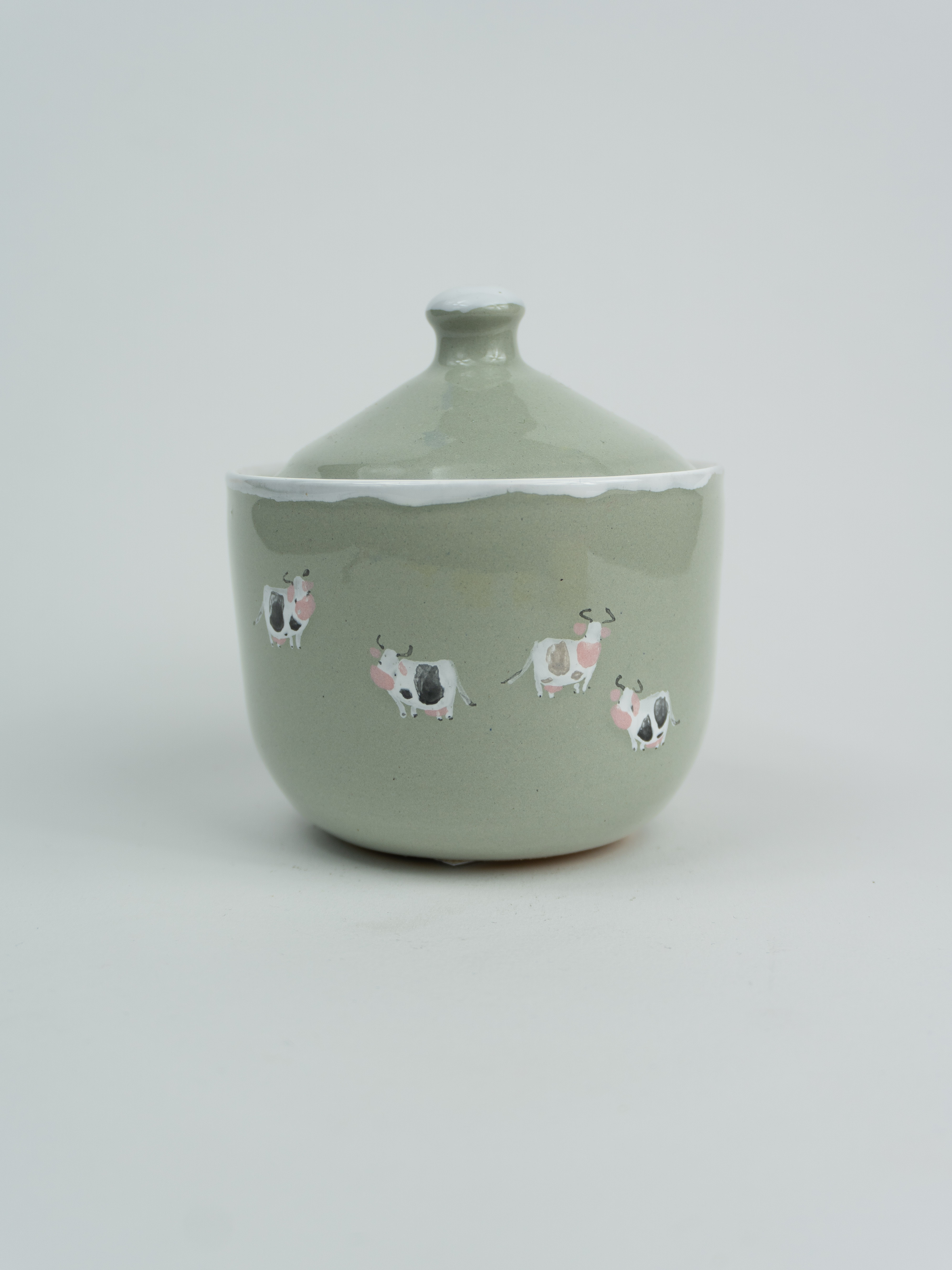 Картинка Цукерниця керамічна з принтом