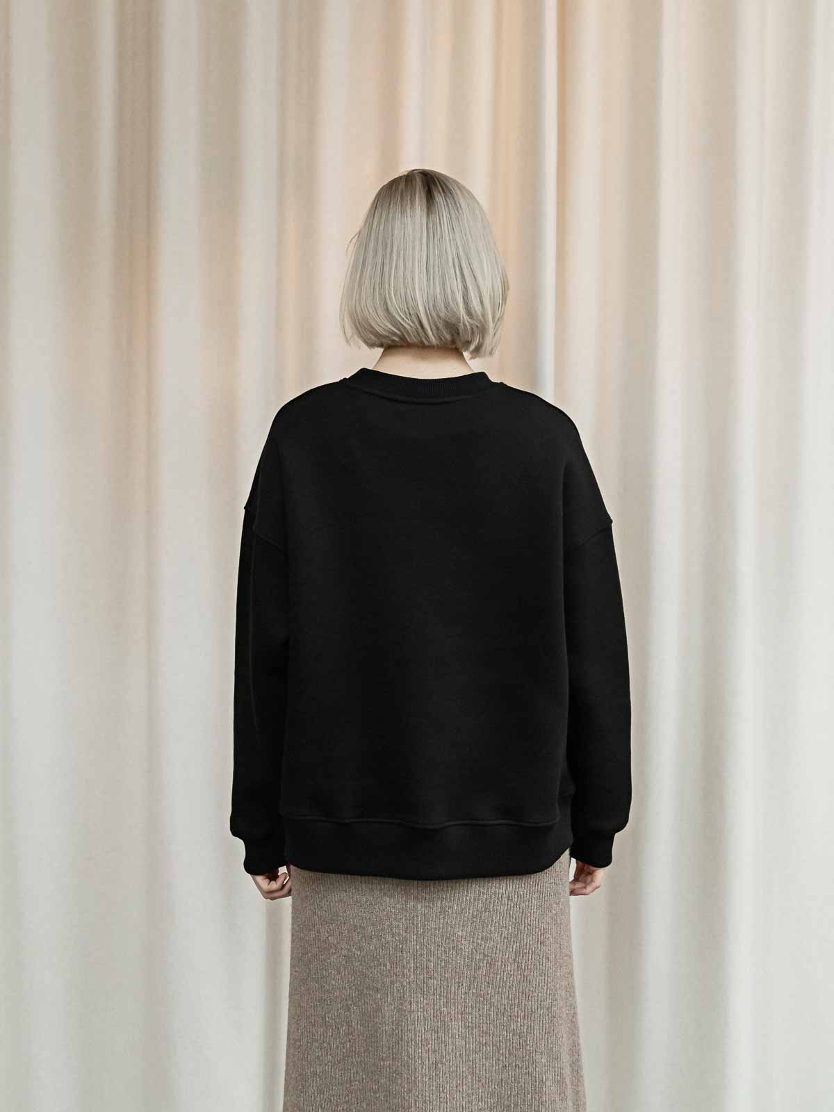 Картинка Чорний світшот "Україна тут всередині"