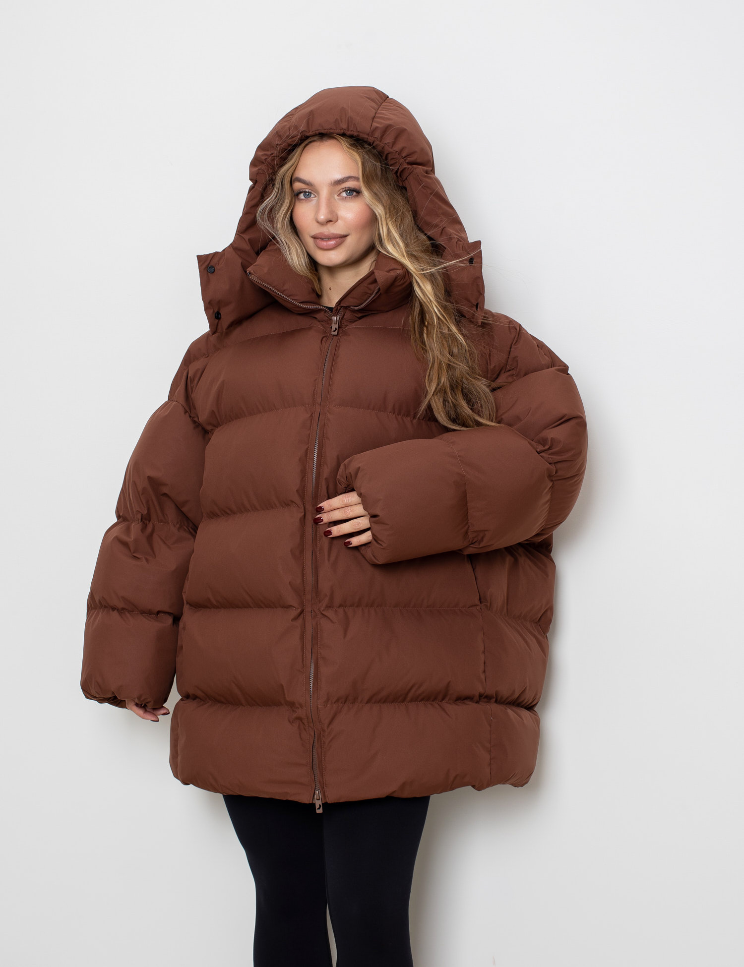 Картинка Пуховик помаранчевий