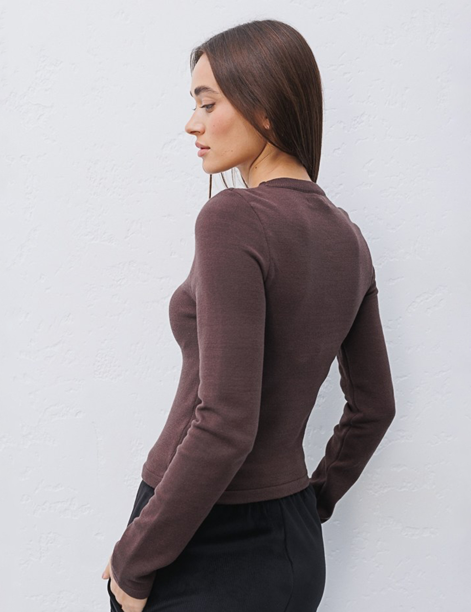 Картинка Кофта коричнева в'язана