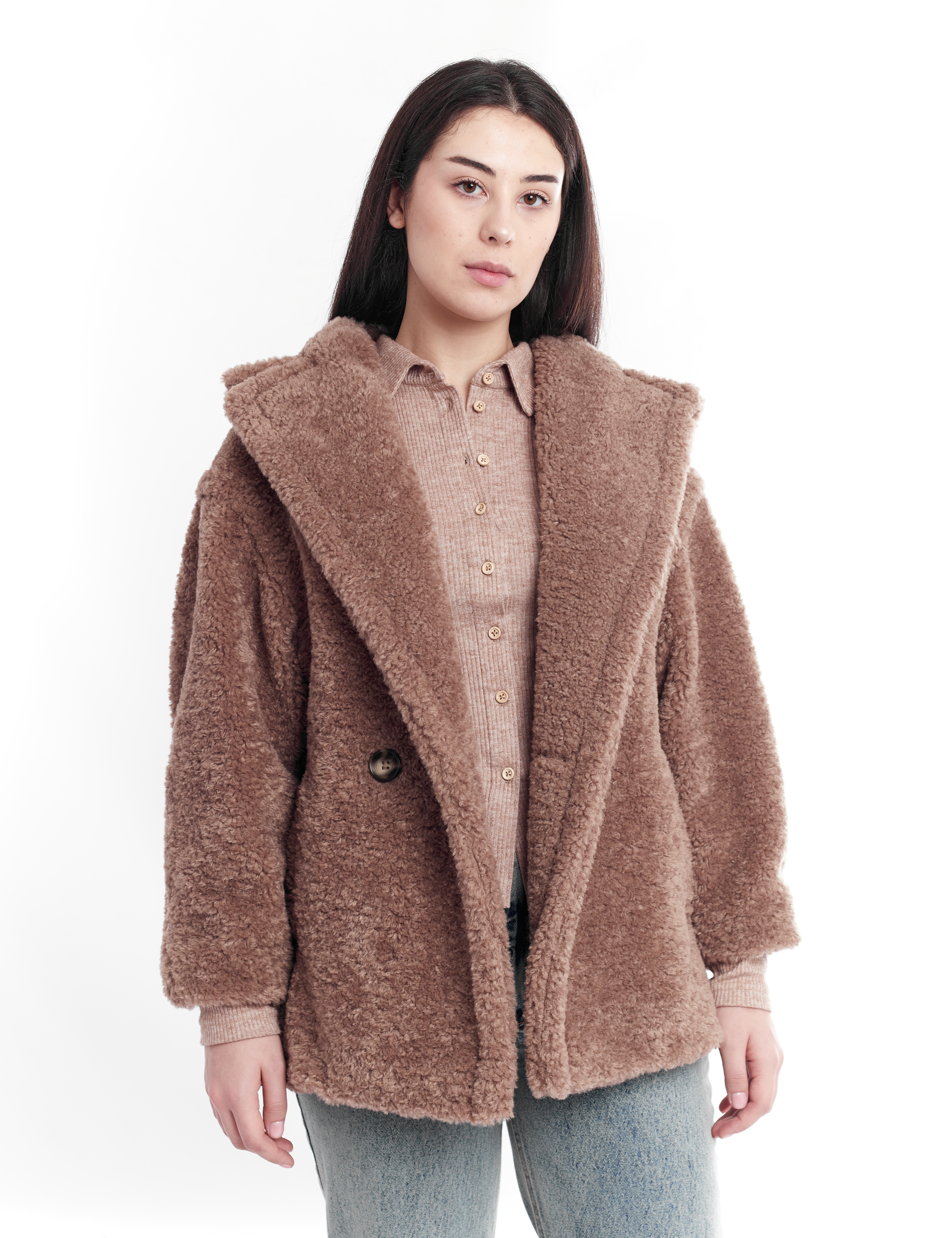 Картинка Бежева шуба