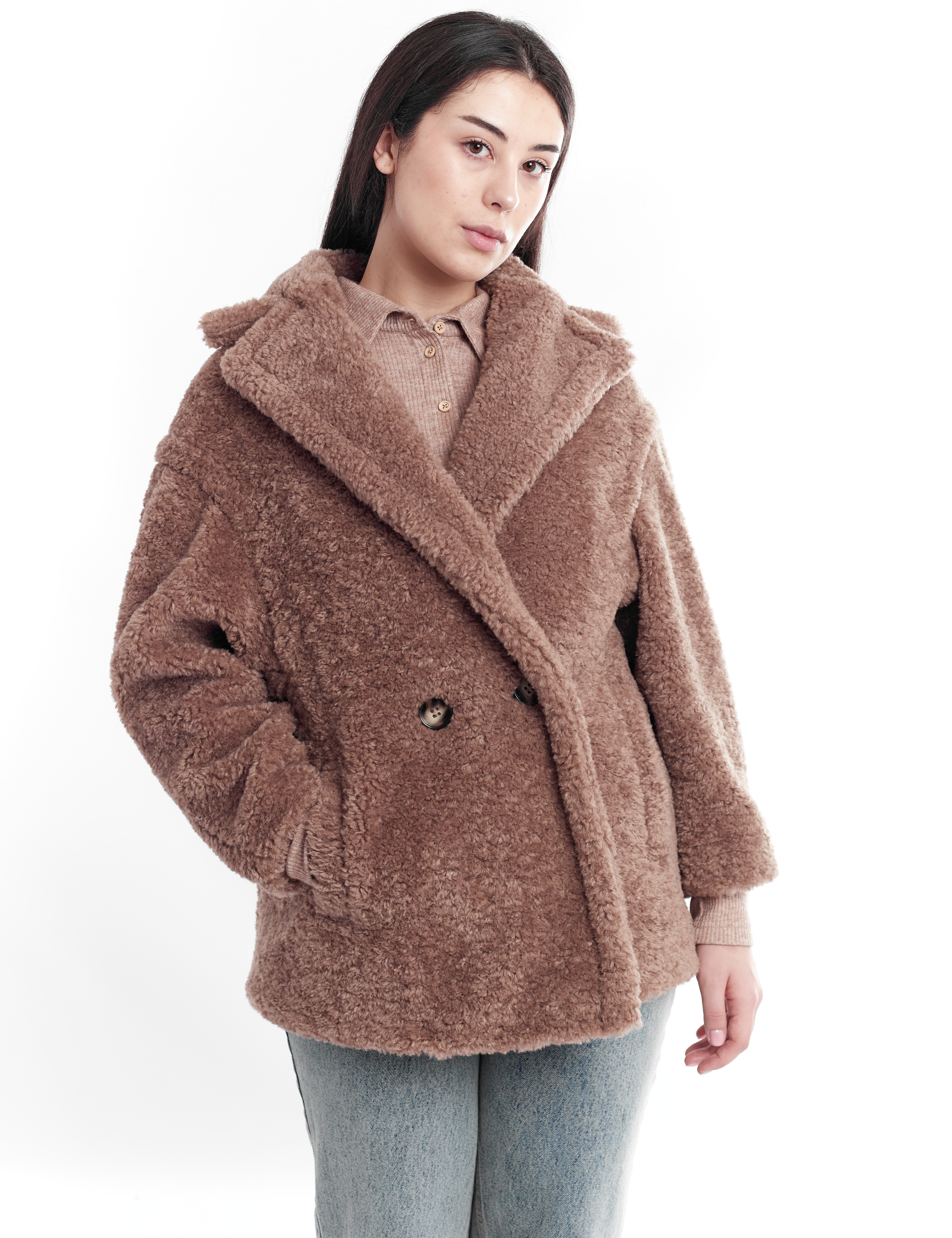 Картинка Бежева шуба