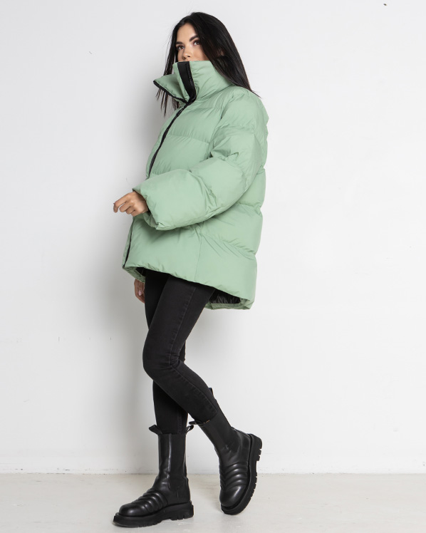 Картинка Пуховик світло-зелений