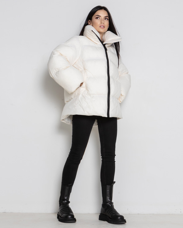 Картинка Пуховик білий