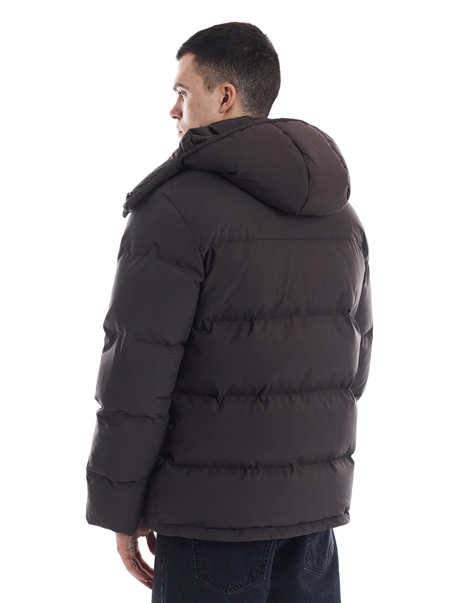 Картинка Пуховик коричневий