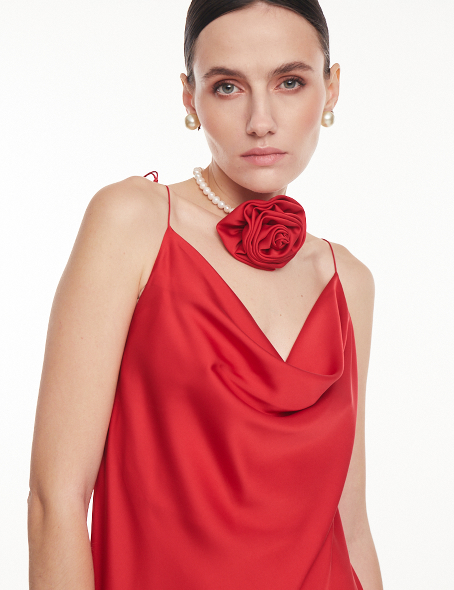 Картинка Сукня максі червона