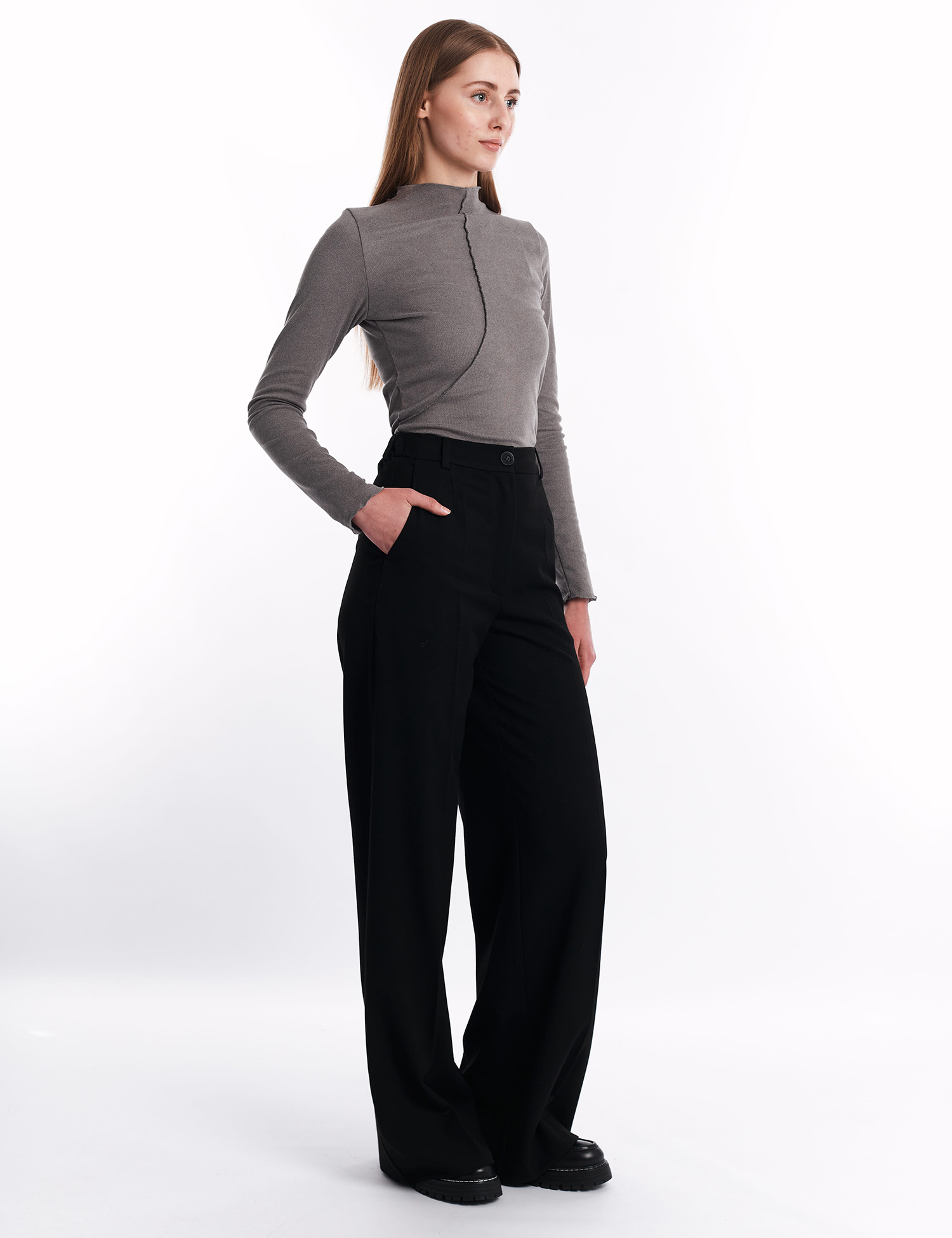 Картинка Брюки "Tailored" чорні
