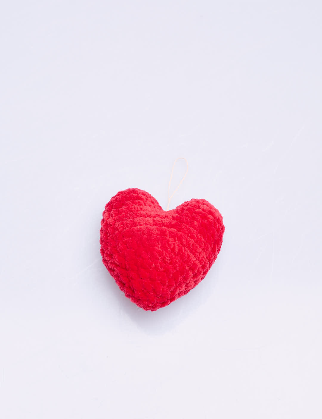 Картинка Іграшка серце червона