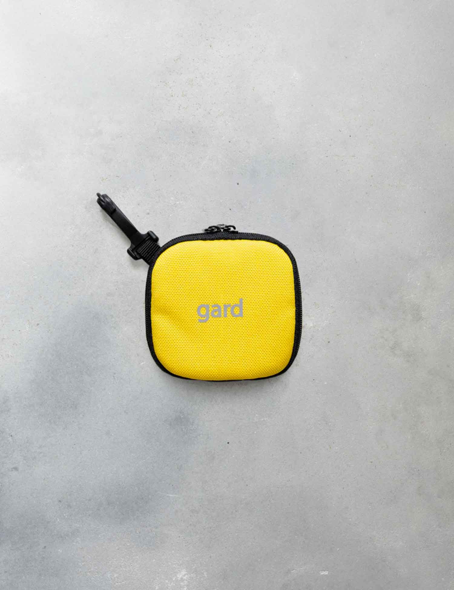 Картинка Сумка месенджер POD з футляром для навушників чорно-жовта