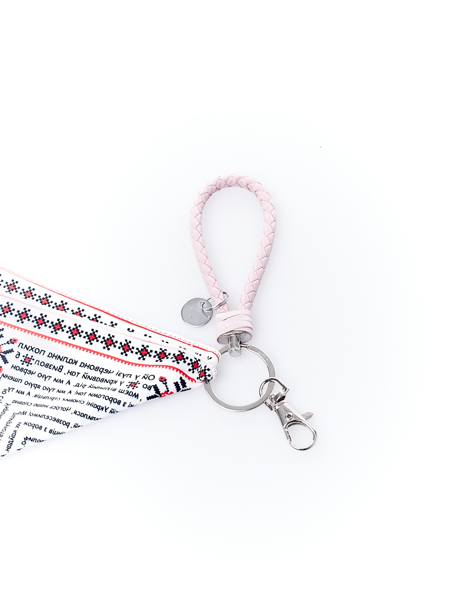 Картинка Брелок-хустка чорно-біла