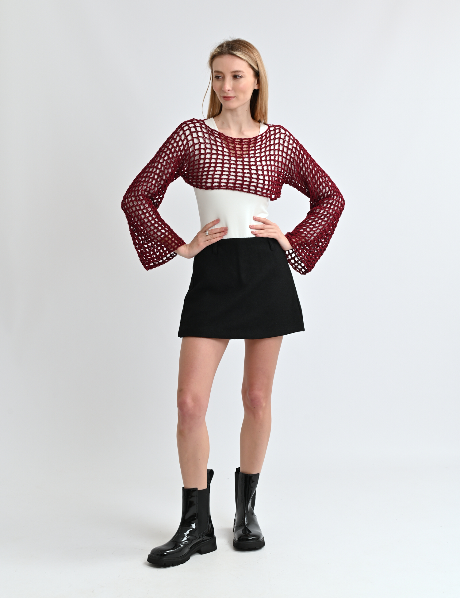 Картинка Кофта бордова