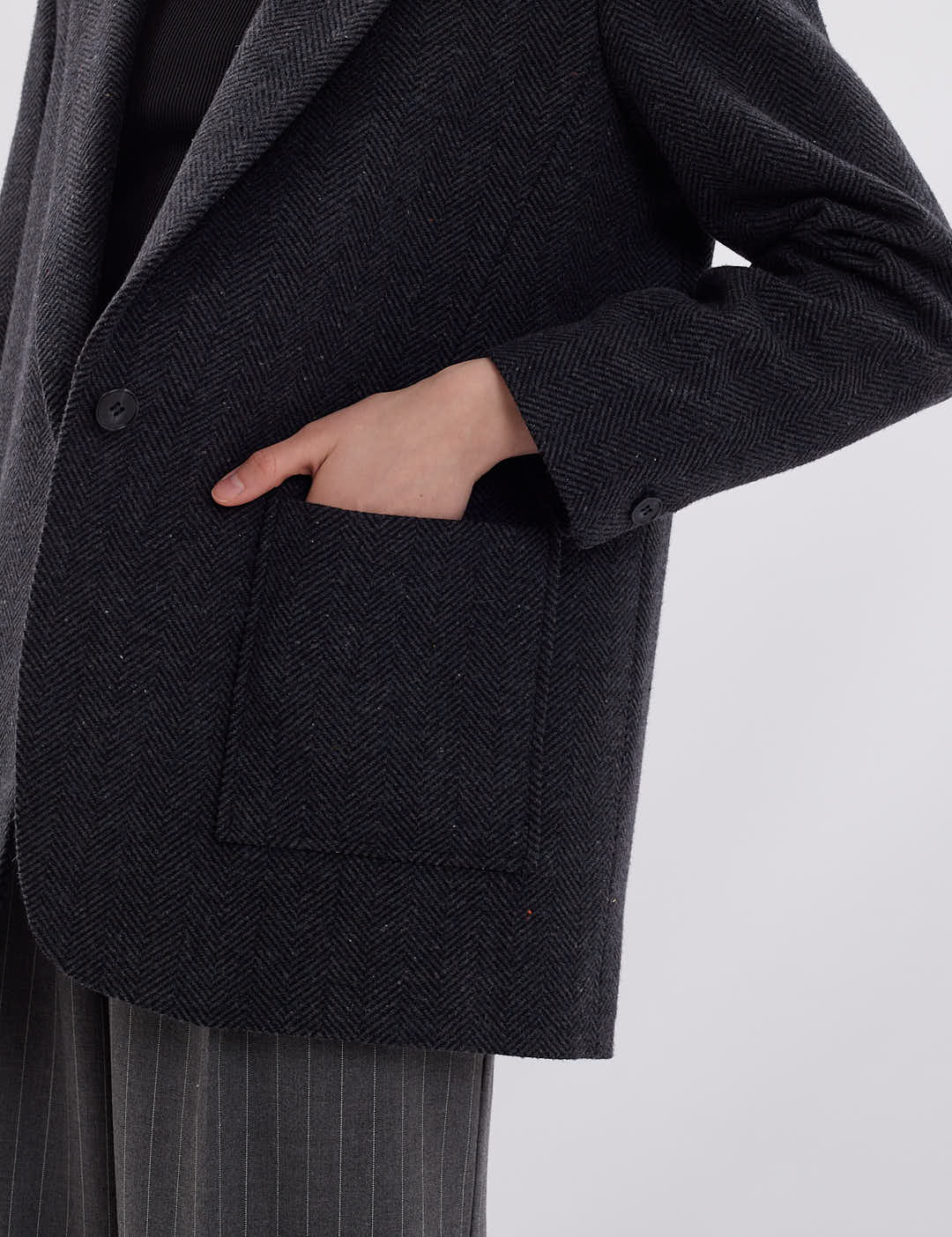 Картинка Піджак "Бетті" графітовий