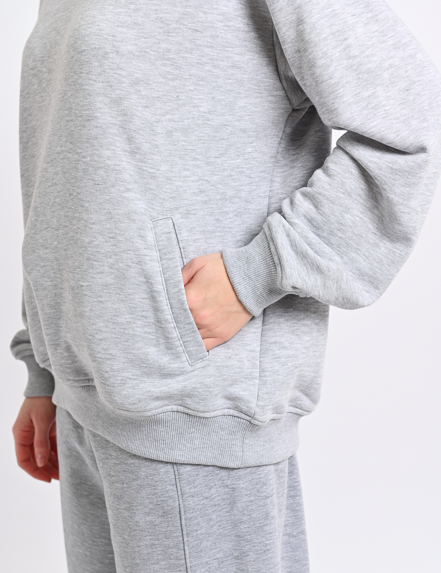 Картинка Худі світло-сіре