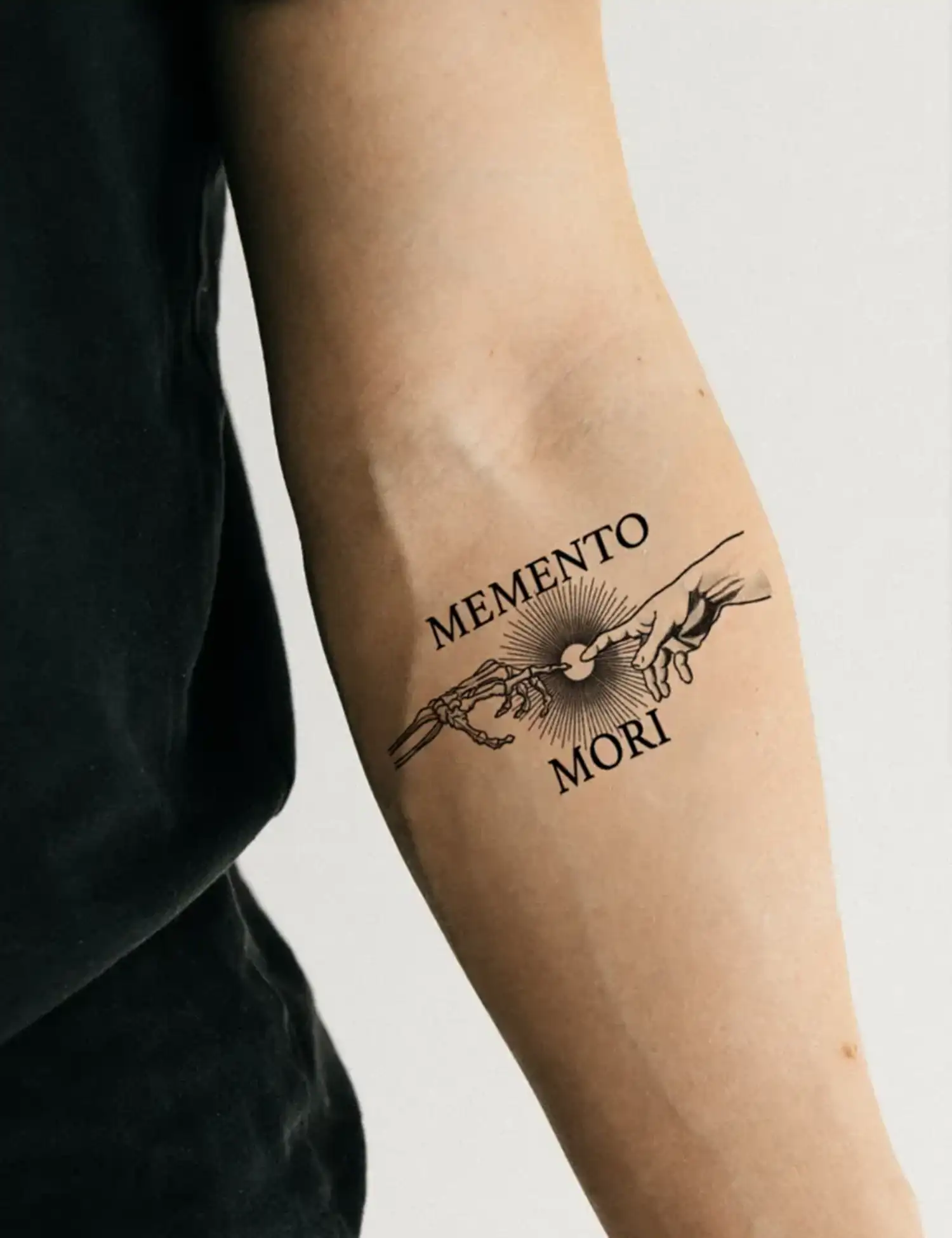 Картинка Тимчасове тату "Memento Mori"