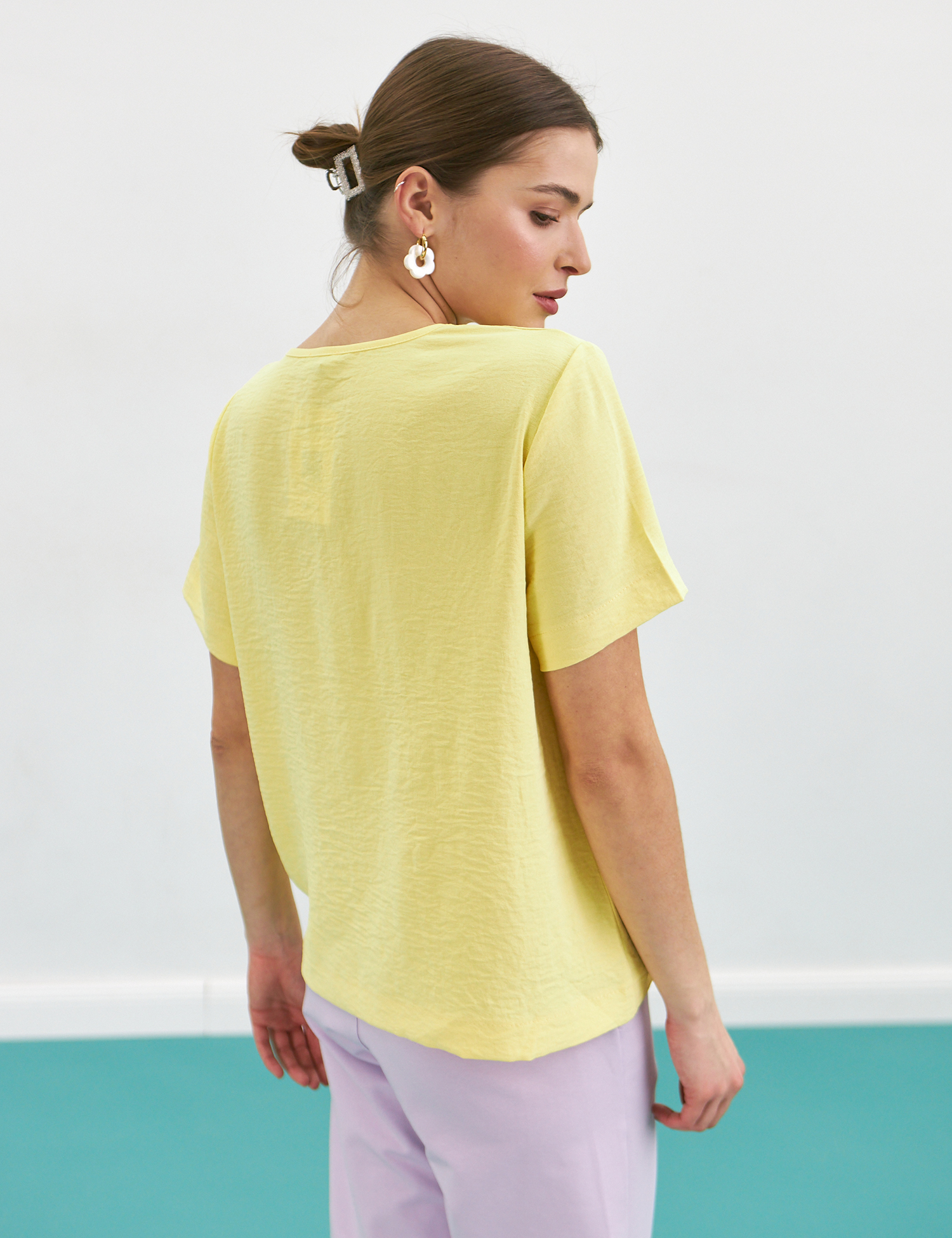 Картинка Блуза-футболка жовта