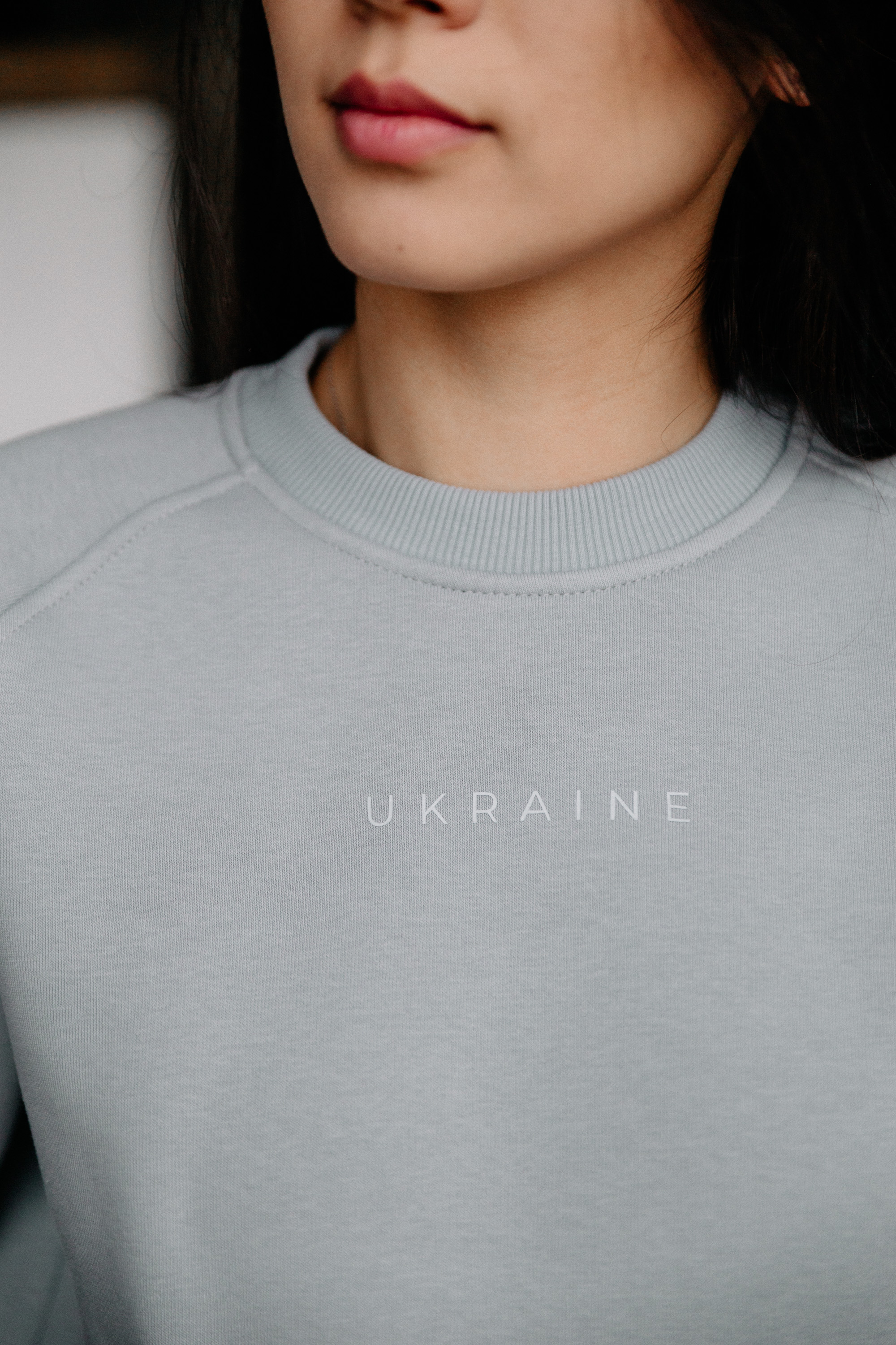 Картинка Світшот "Ukraine" сірий
