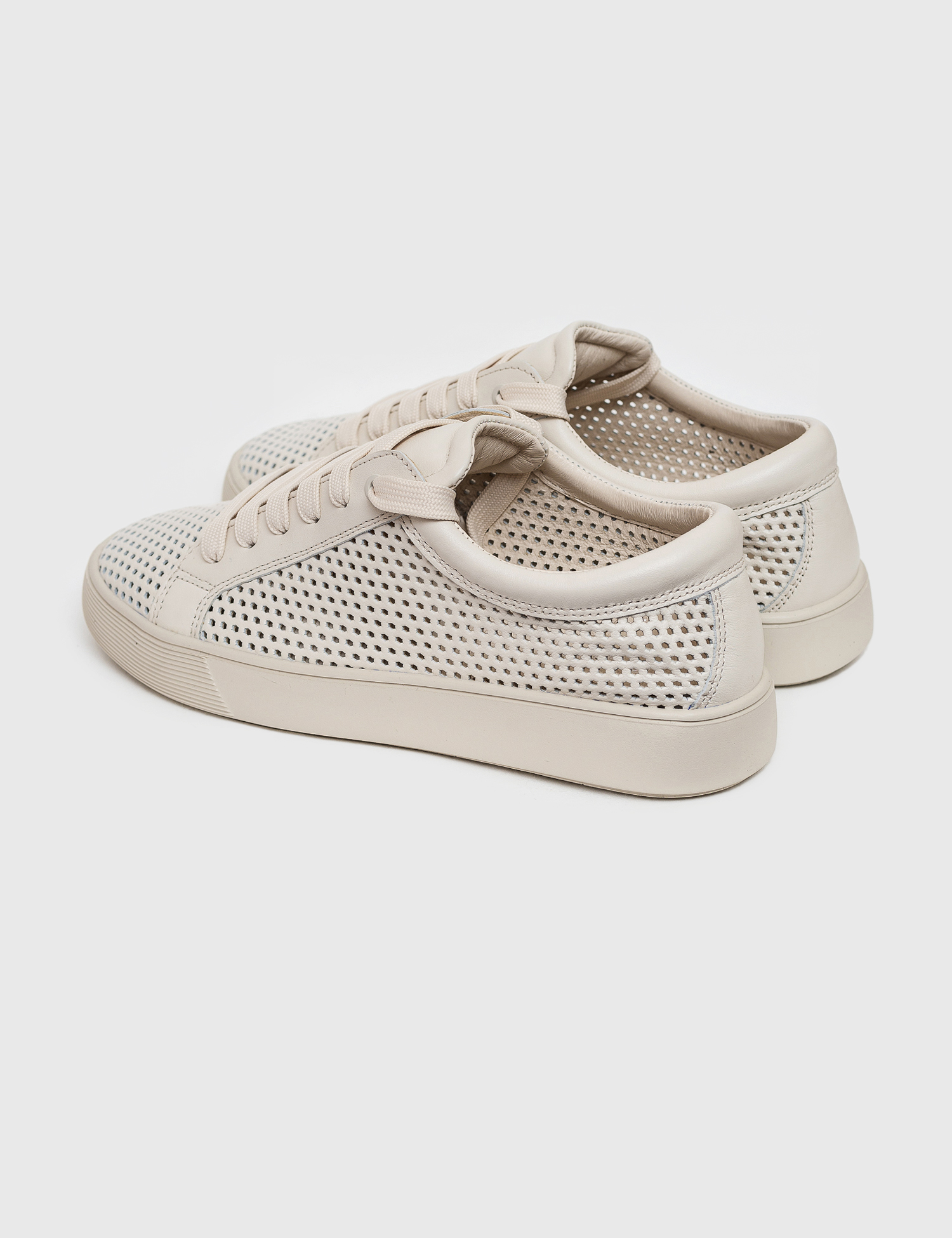 Картинка Кеди білі шкіряні