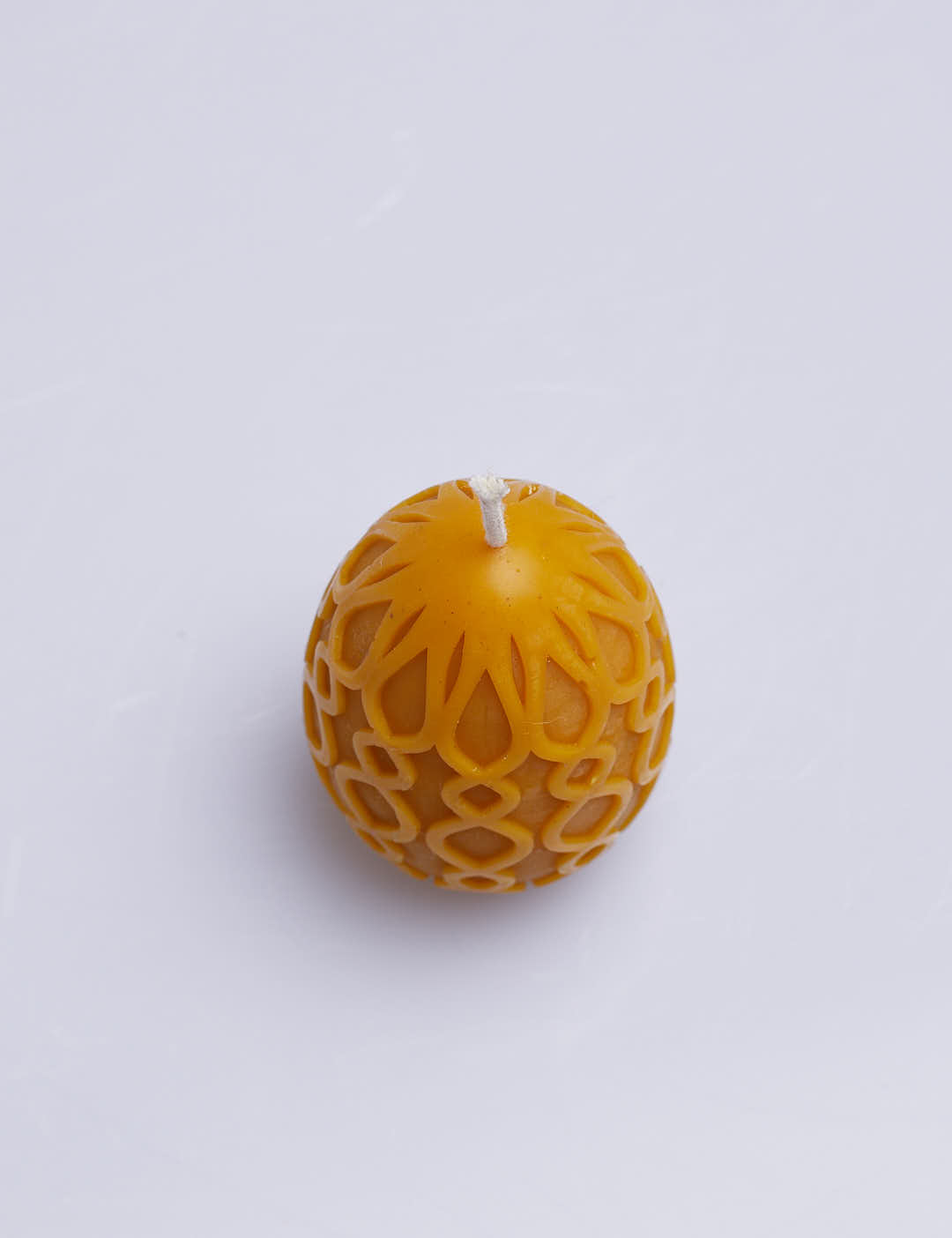 Картинка Свічка фігурна жовта