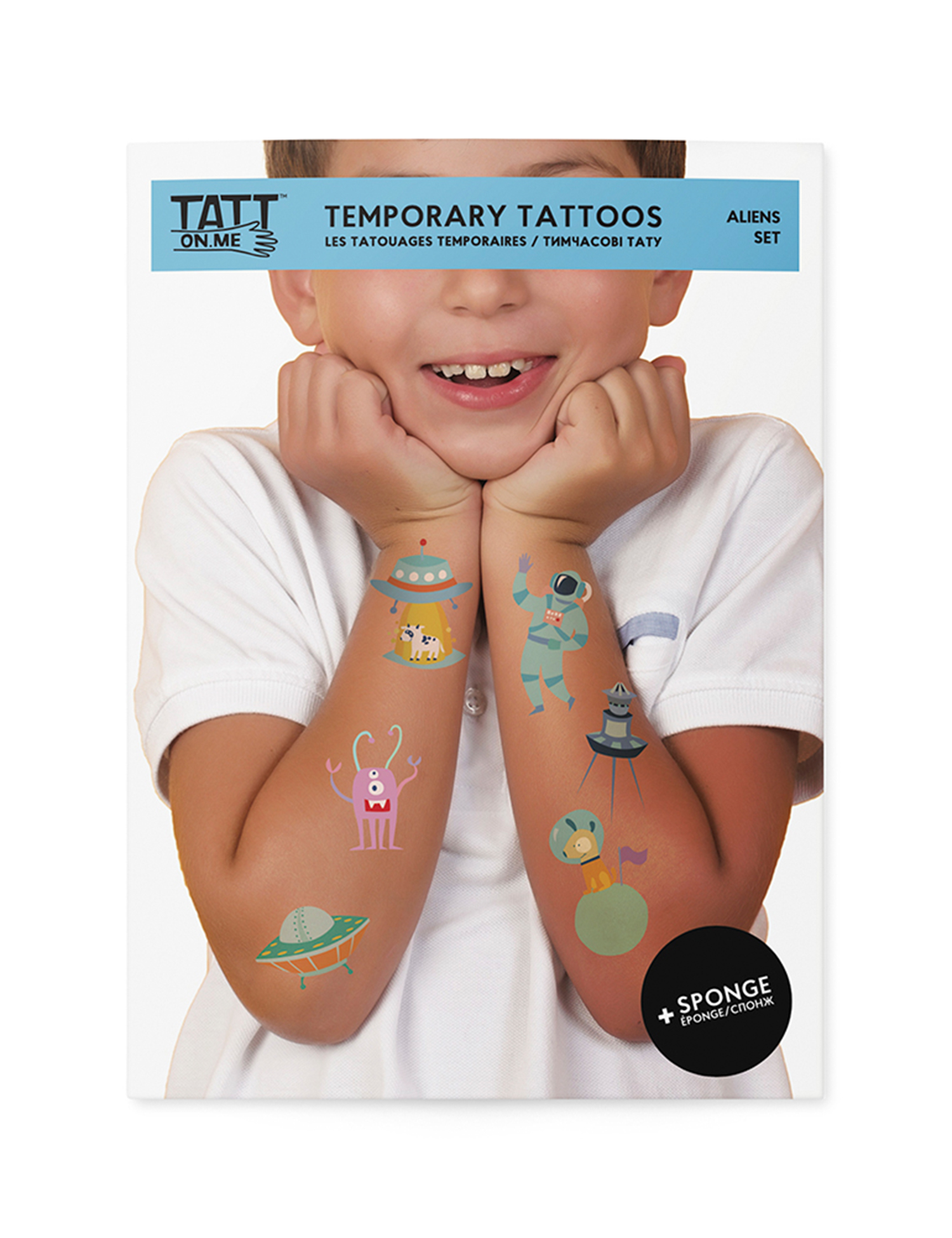 Картинка Набір тимчасових тату Aliens set